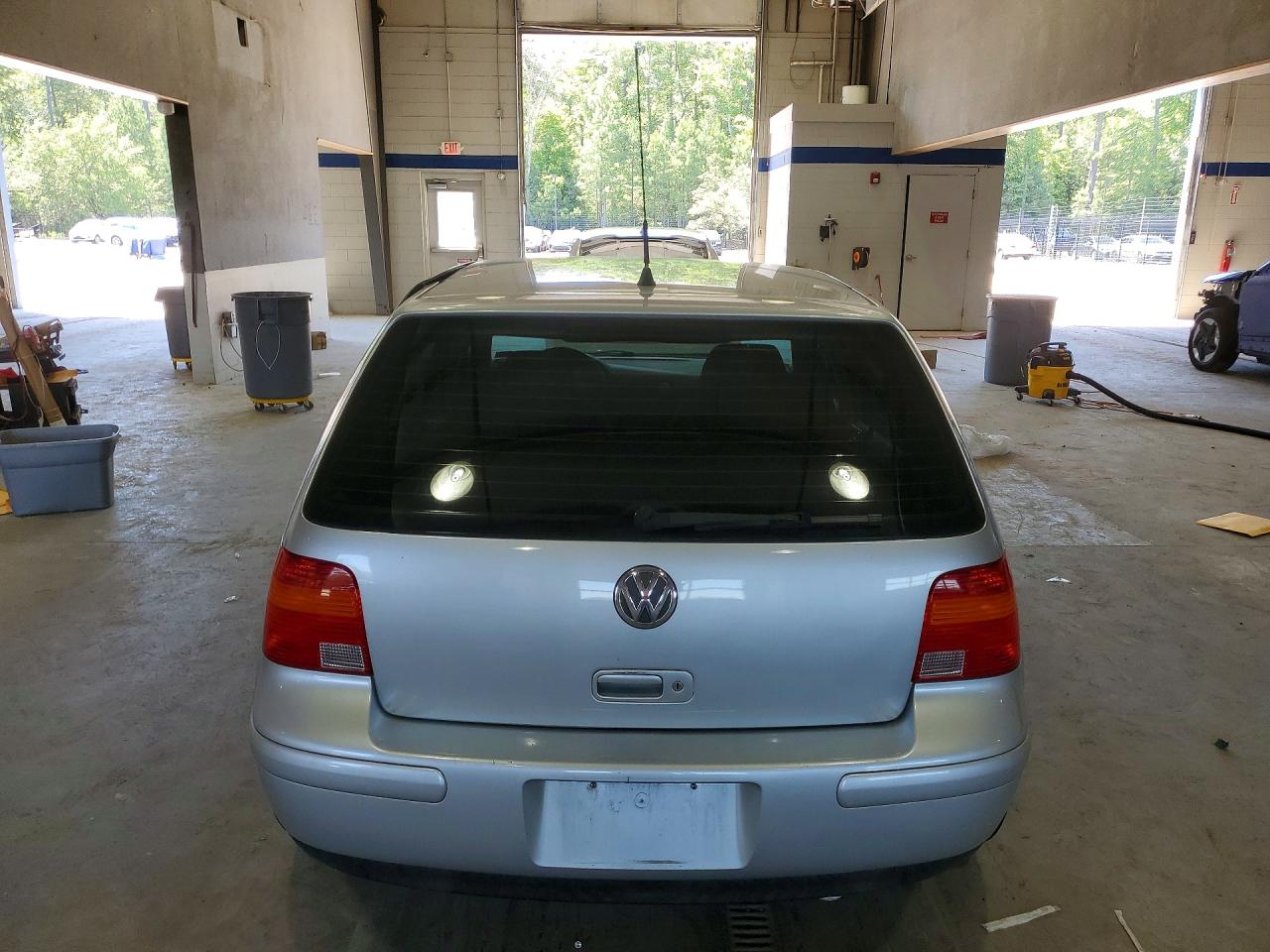 2006 Volkswagen Golf Gl Silver vin: 9BWFL61J564000286