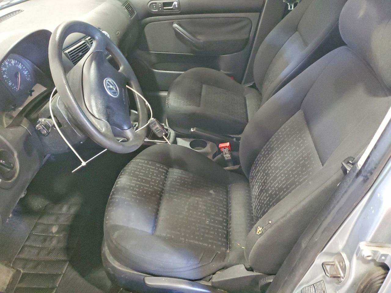 2006 Volkswagen Golf Gl Silver vin: 9BWFL61J564000286