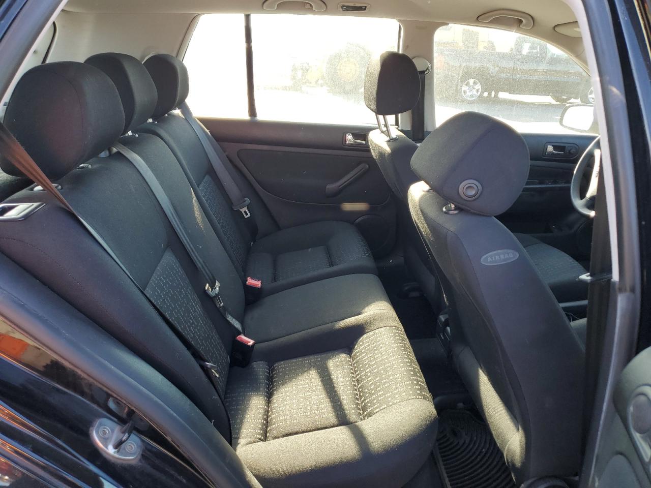 2006 Volkswagen Golf Gl Black vin: 9BWFL61J764002797
