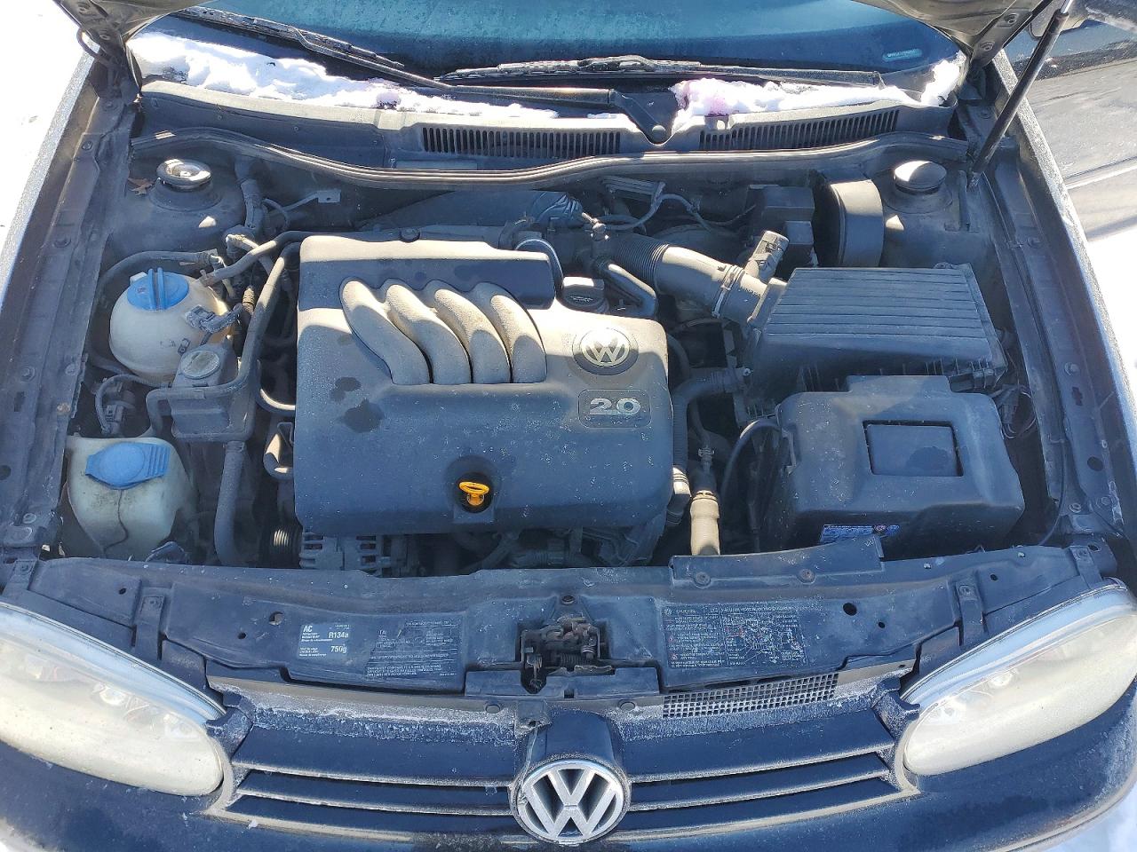 2006 Volkswagen Golf Gl Black vin: 9BWFL61J764006817