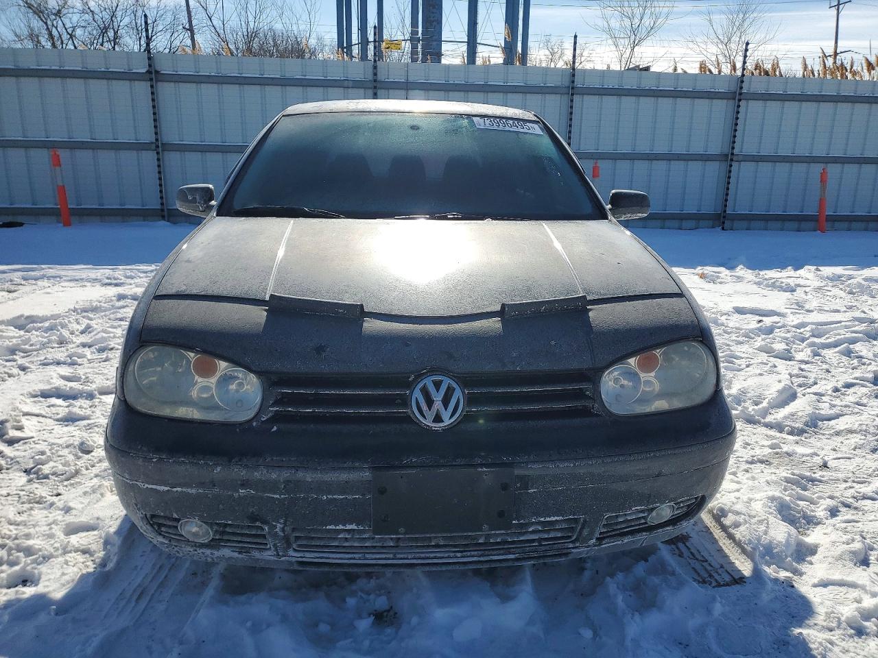 2006 Volkswagen Golf Gl Black vin: 9BWFL61J764006817