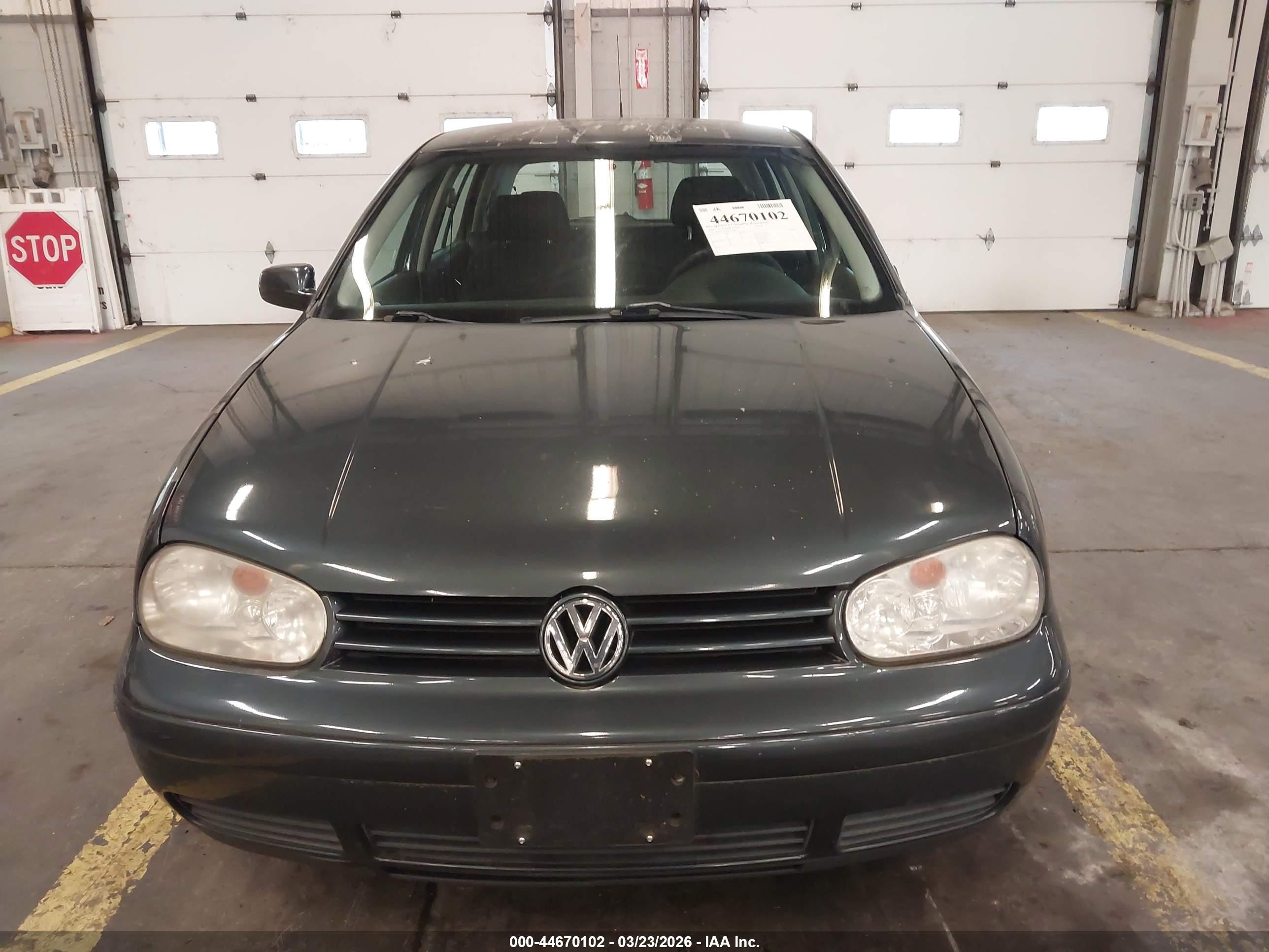 2006 Volkswagen Golf Gl 2.0l Серый vin: 9BWFL61J864001609