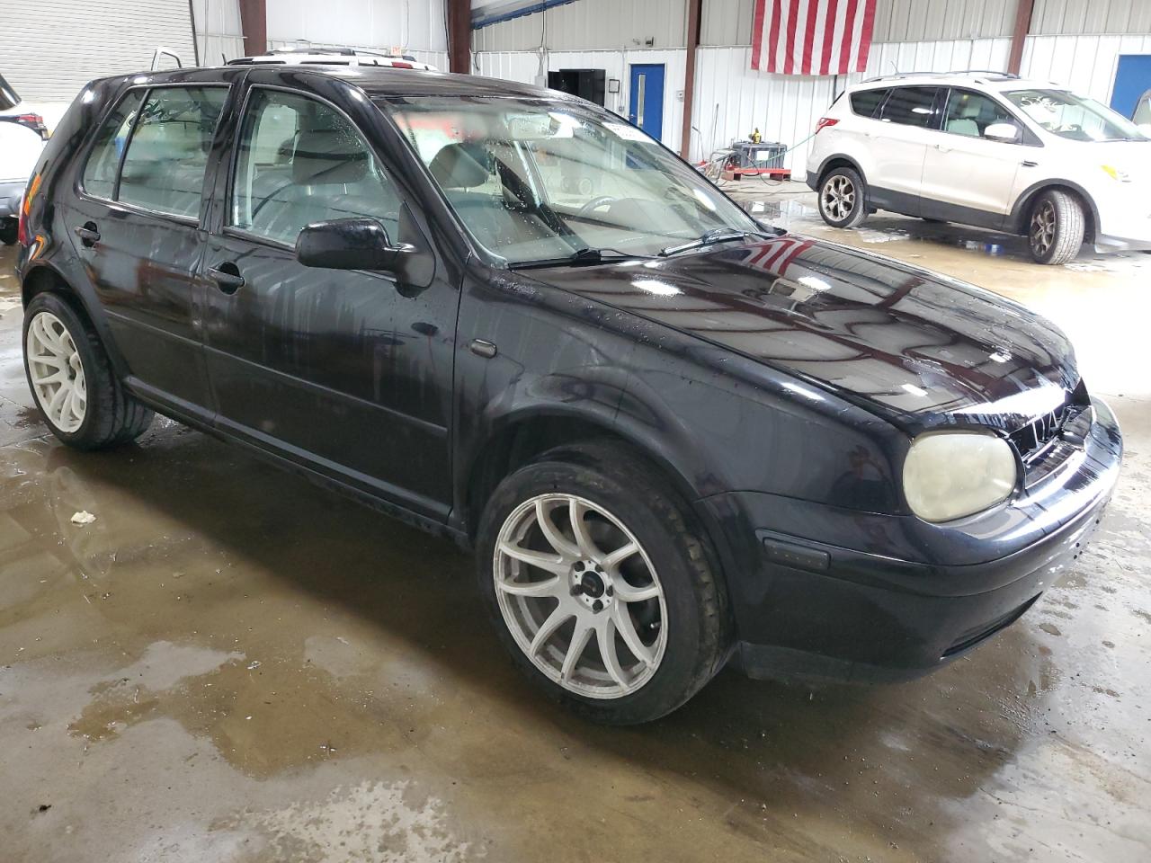 2006 Volkswagen Golf Gl Black vin: 9BWFL61J964006706