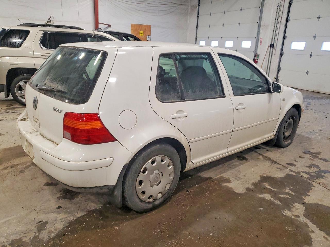 2006 Volkswagen Golf Gl White vin: 9BWFL61JX64012238