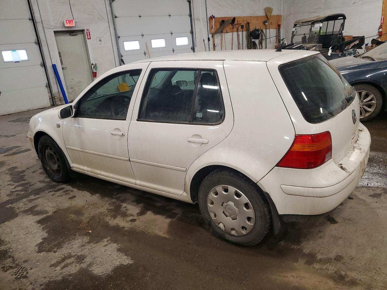 2006 Volkswagen Golf Gl White vin: 9BWFL61JX64012238