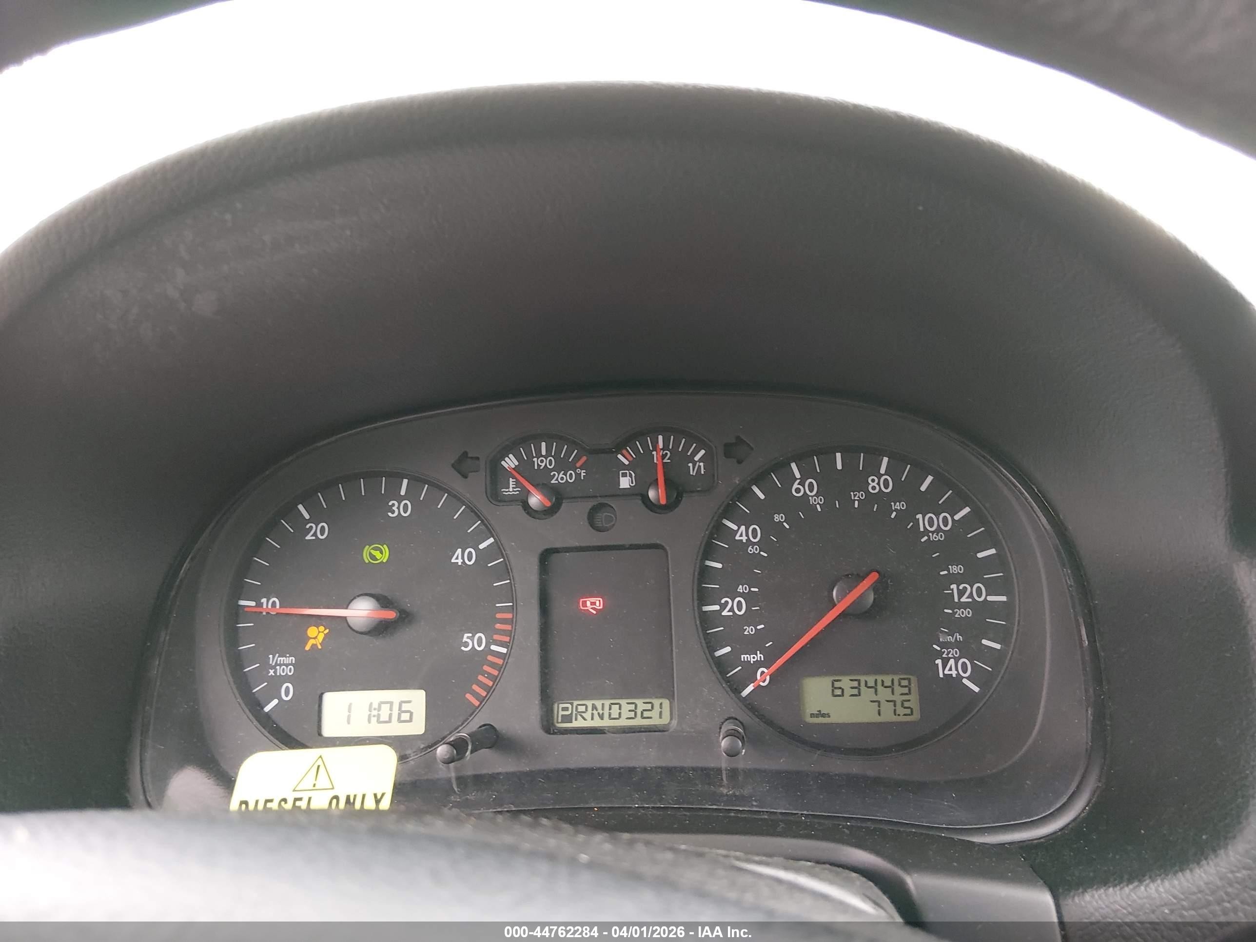 2003 Volkswagen Golf Gl Tdi Silver vin: 9BWFP61J334065461