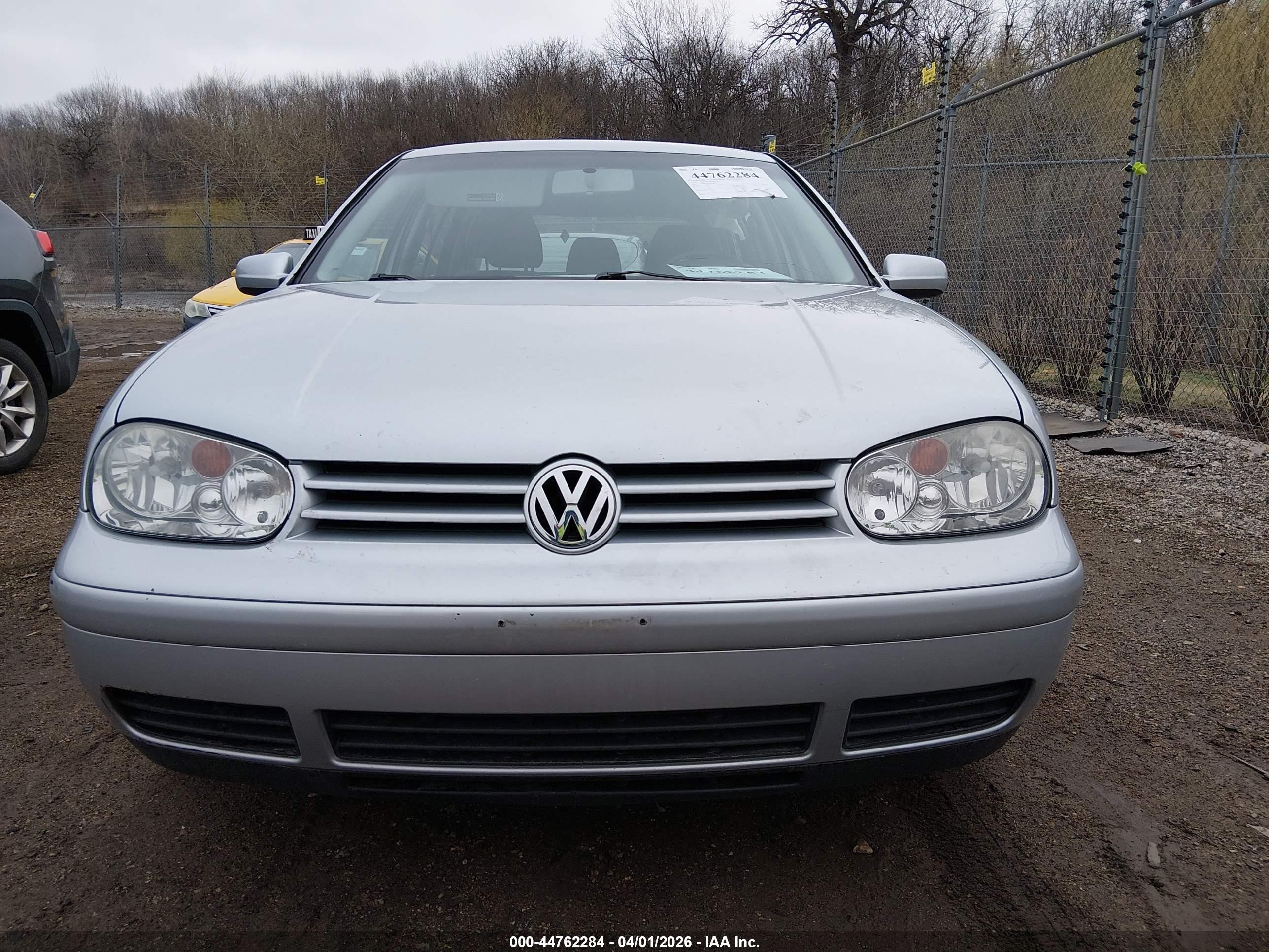 2003 Volkswagen Golf Gl Tdi Silver vin: 9BWFP61J334065461