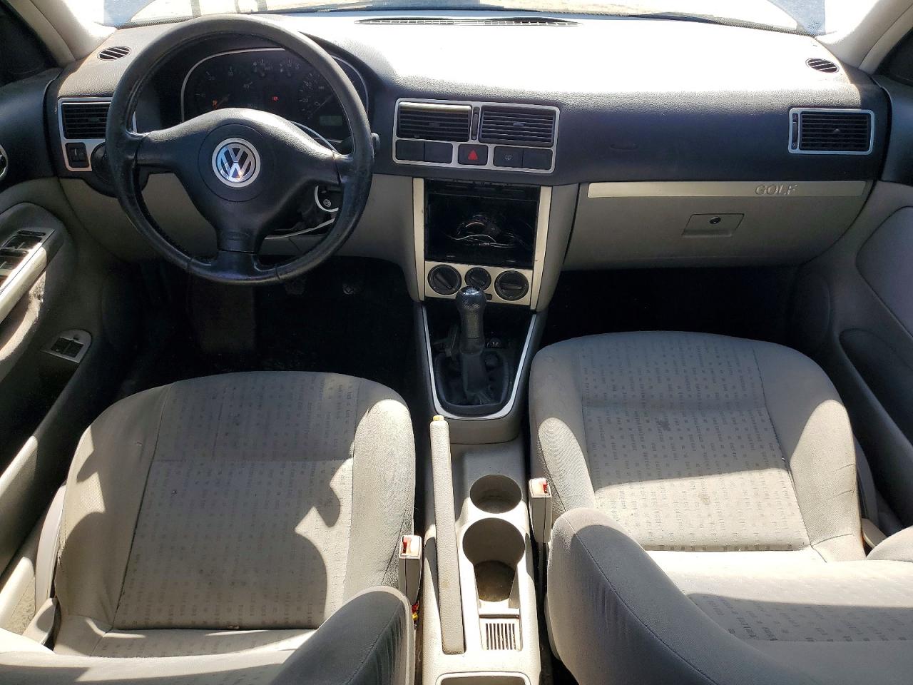 2003 Volkswagen Golf Gl Tdi Silver vin: 9BWFP61J734071778