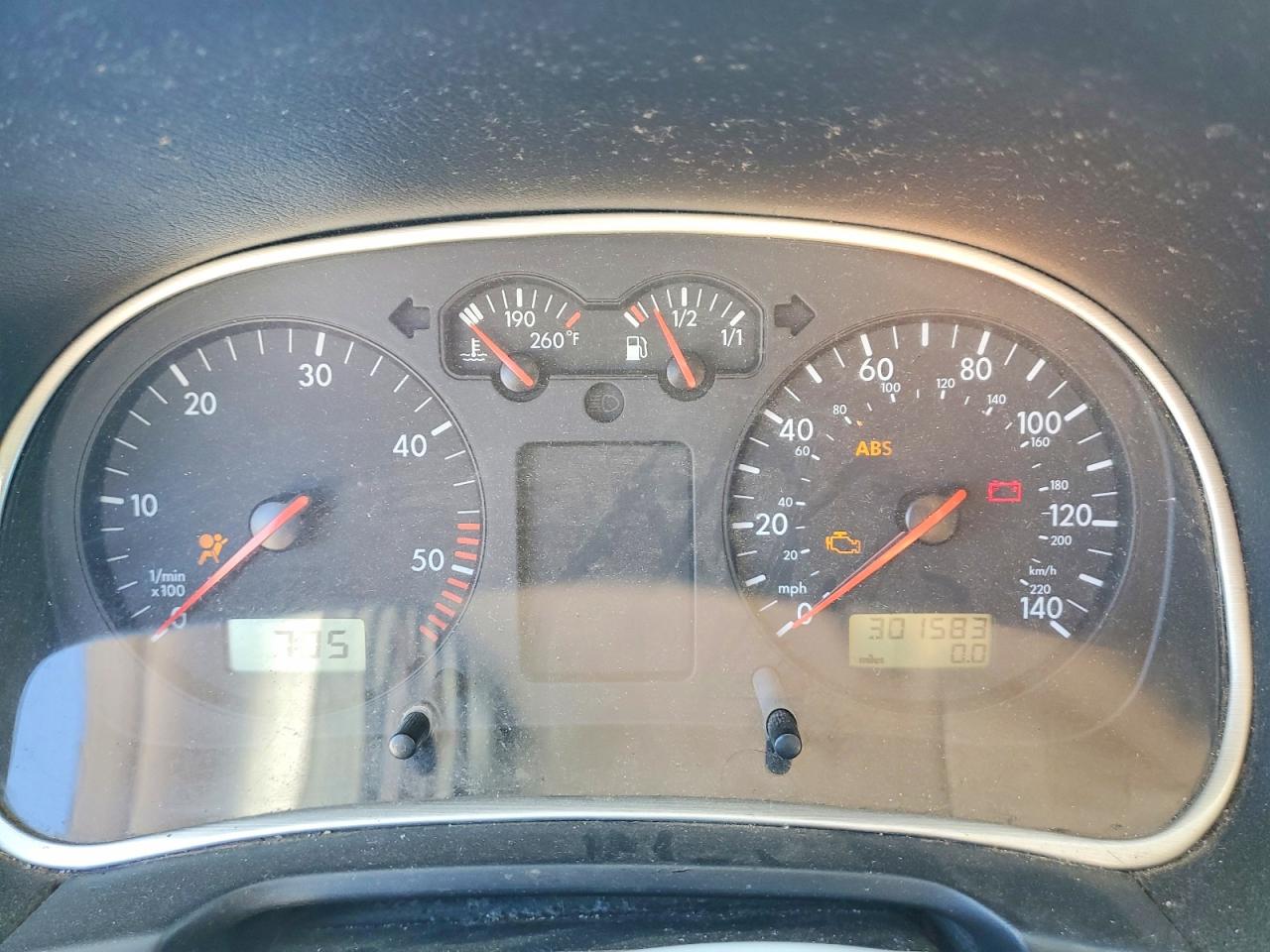 2003 Volkswagen Golf Gl Tdi Silver vin: 9BWFP61J734071778