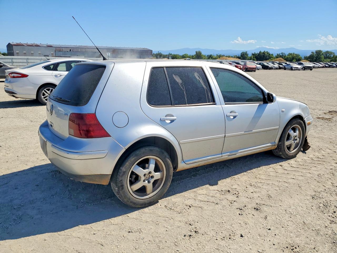2003 Volkswagen Golf Gl Tdi Silver vin: 9BWFP61J734071778