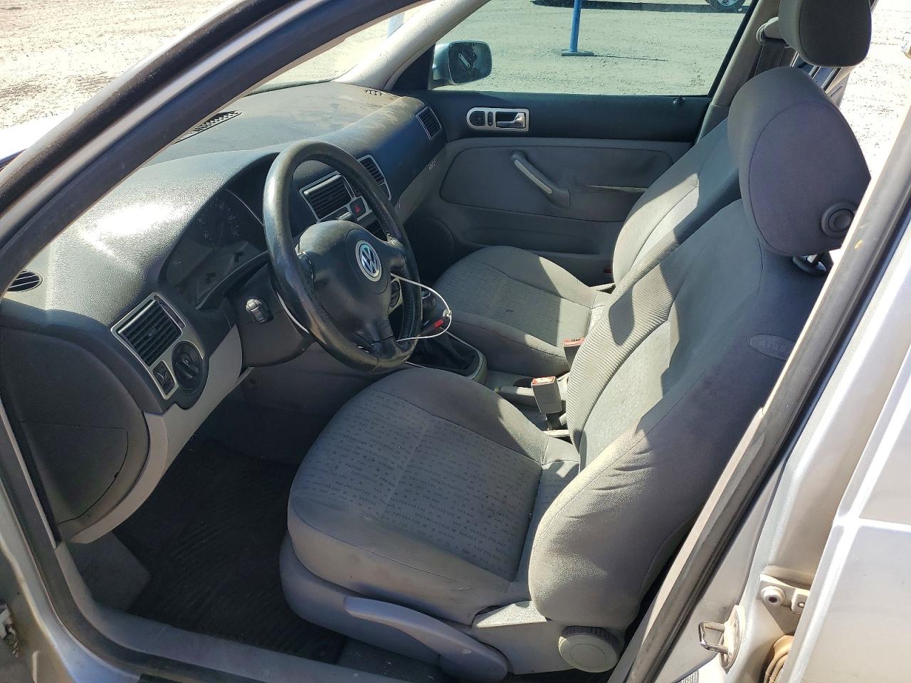 2003 Volkswagen Golf Gl Tdi Silver vin: 9BWFP61J734071778