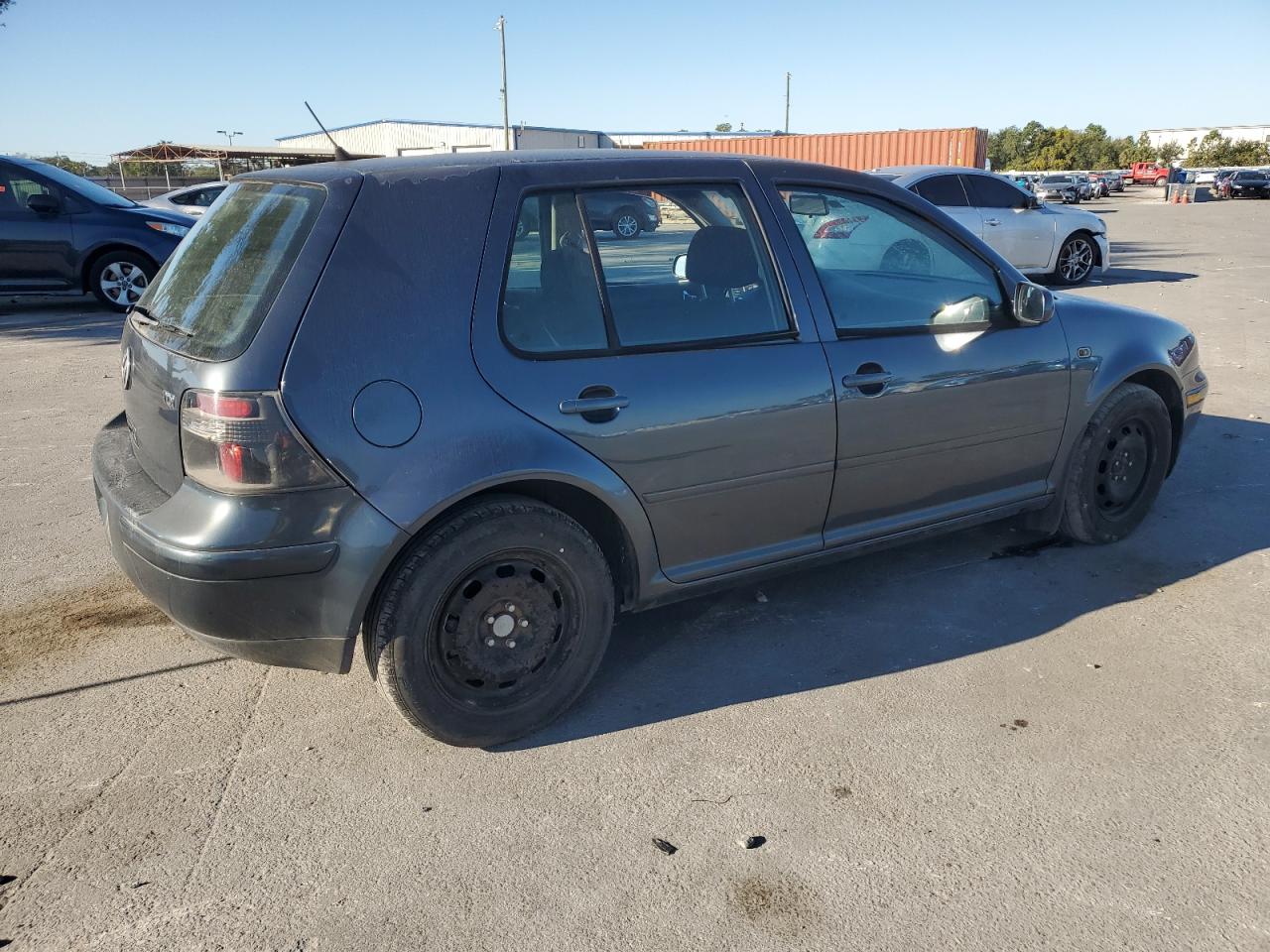 2005 Volkswagen Golf Gl Tdi Gray vin: 9BWFR61J554015755