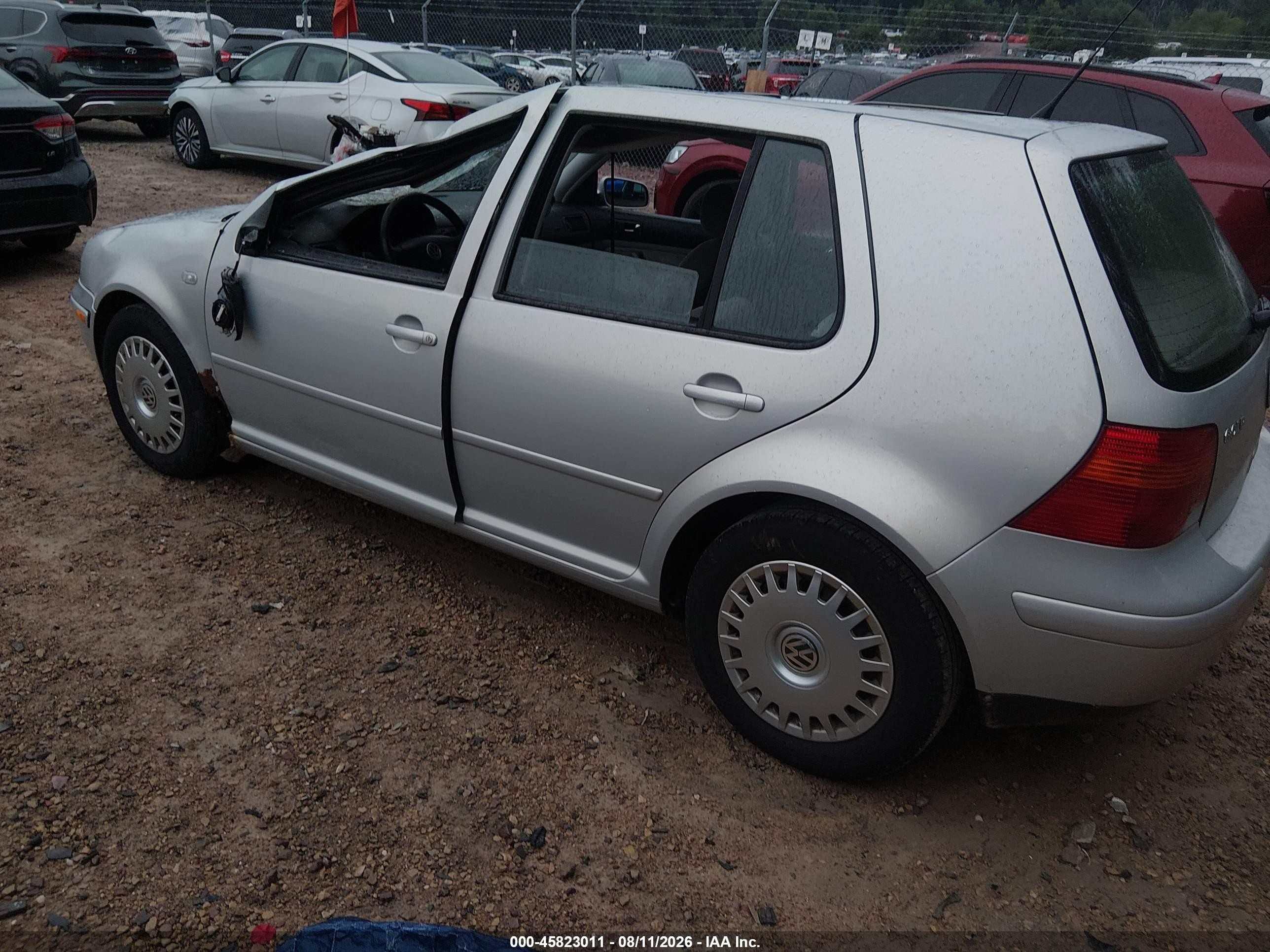 2000 Volkswagen Golf Gls 1.8l Turbo Silver vin: 9BWGH21J2Y4040696