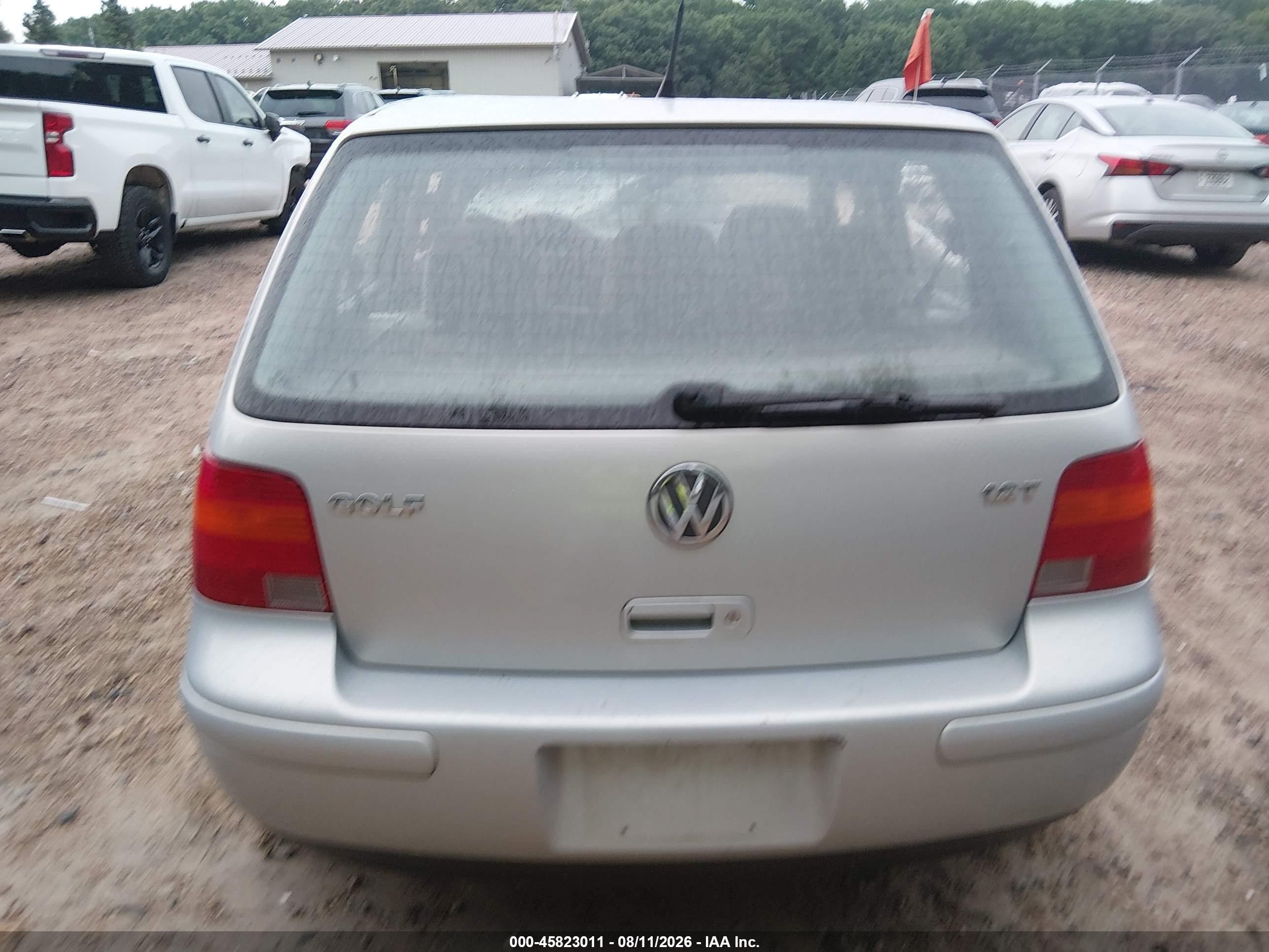 2000 Volkswagen Golf Gls 1.8l Turbo Silver vin: 9BWGH21J2Y4040696