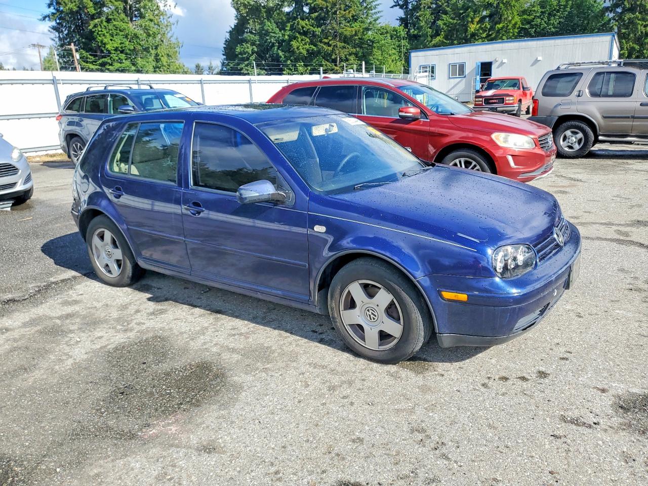 2000 Volkswagen Golf Gls Синий vin: 9BWGH21J3Y4031909