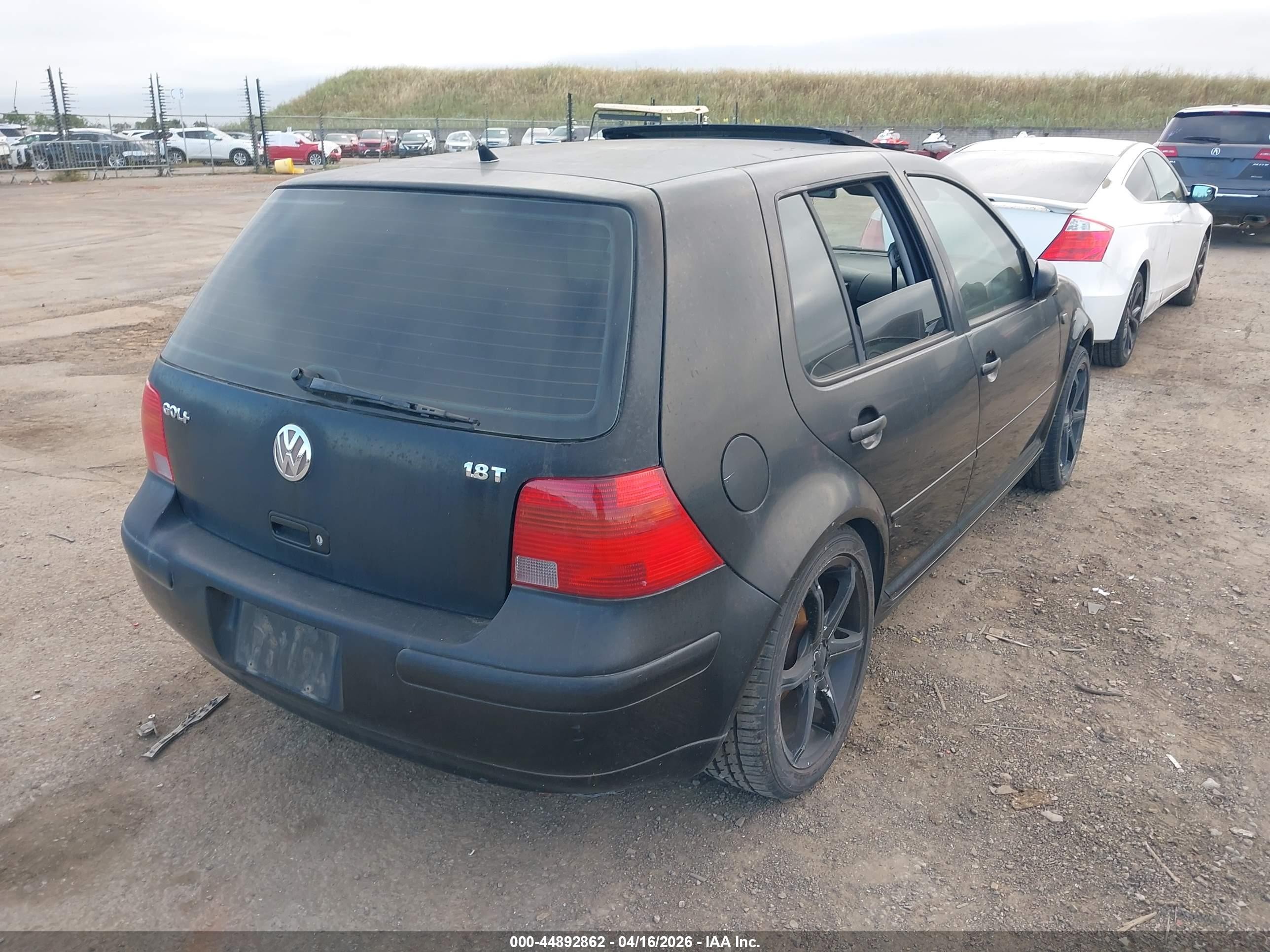 2000 Volkswagen Golf Gls 1.8l Turbo Черный vin: 9BWGH21J8Y4039097