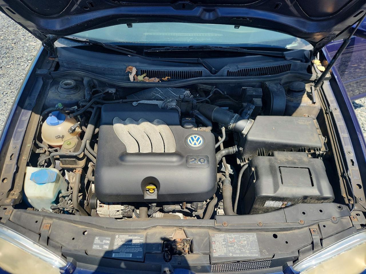 2003 Volkswagen Golf Gls Blue vin: 9BWGK61J134055482