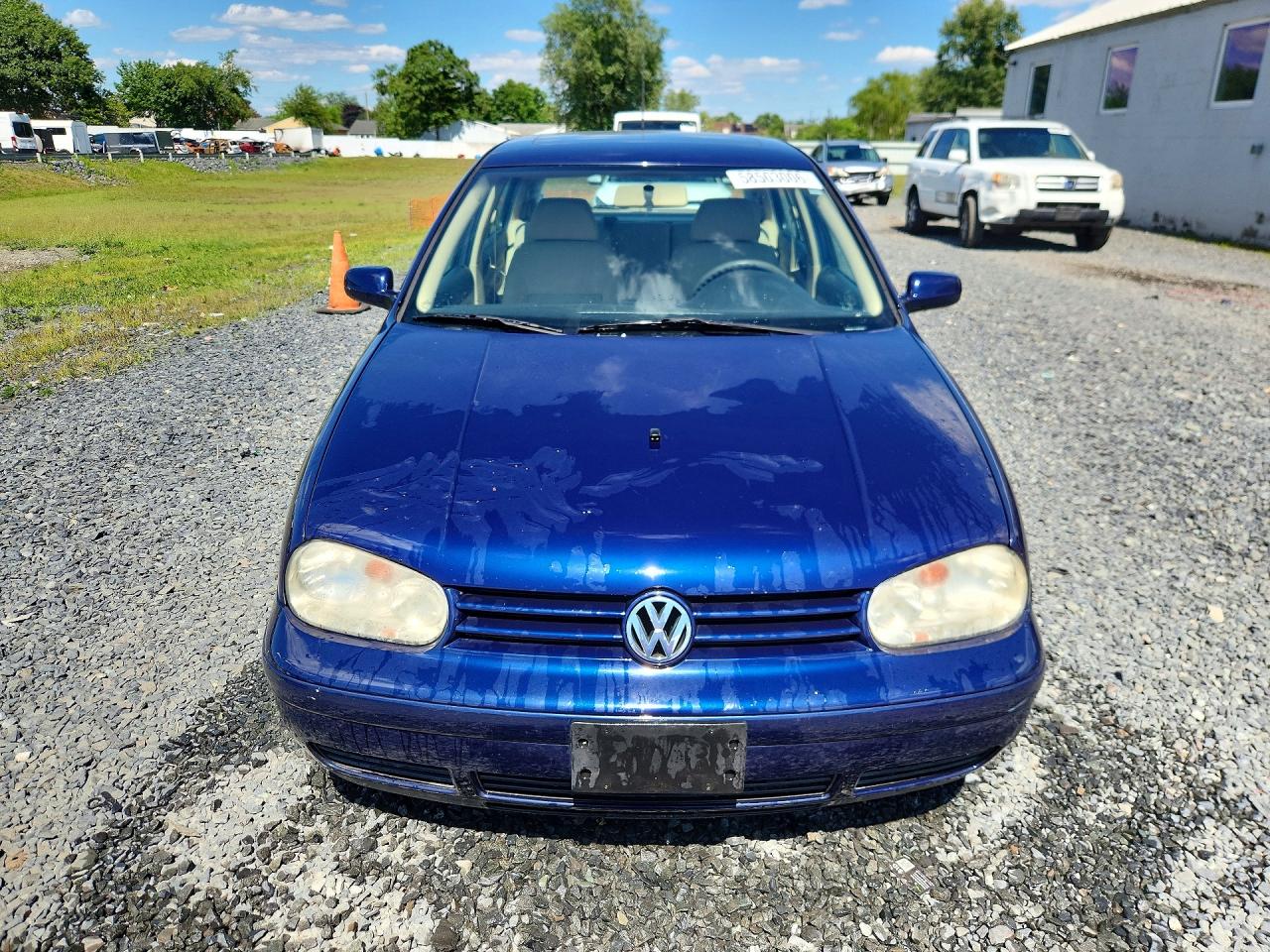 2003 Volkswagen Golf Gls Blue vin: 9BWGK61J134055482