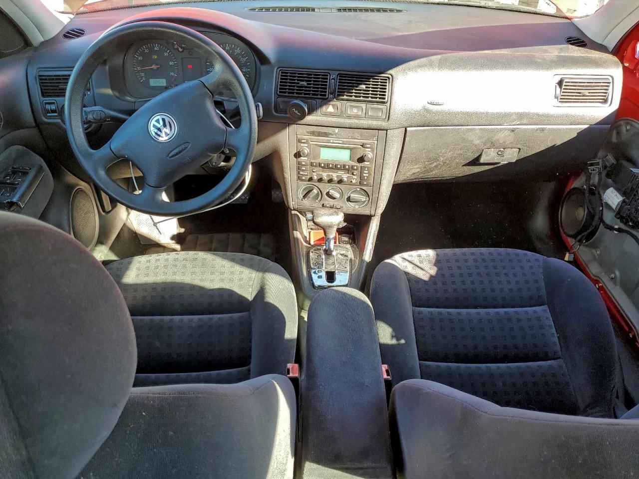 2003 Volkswagen Golf Gls Red vin: 9BWGK61J834012032