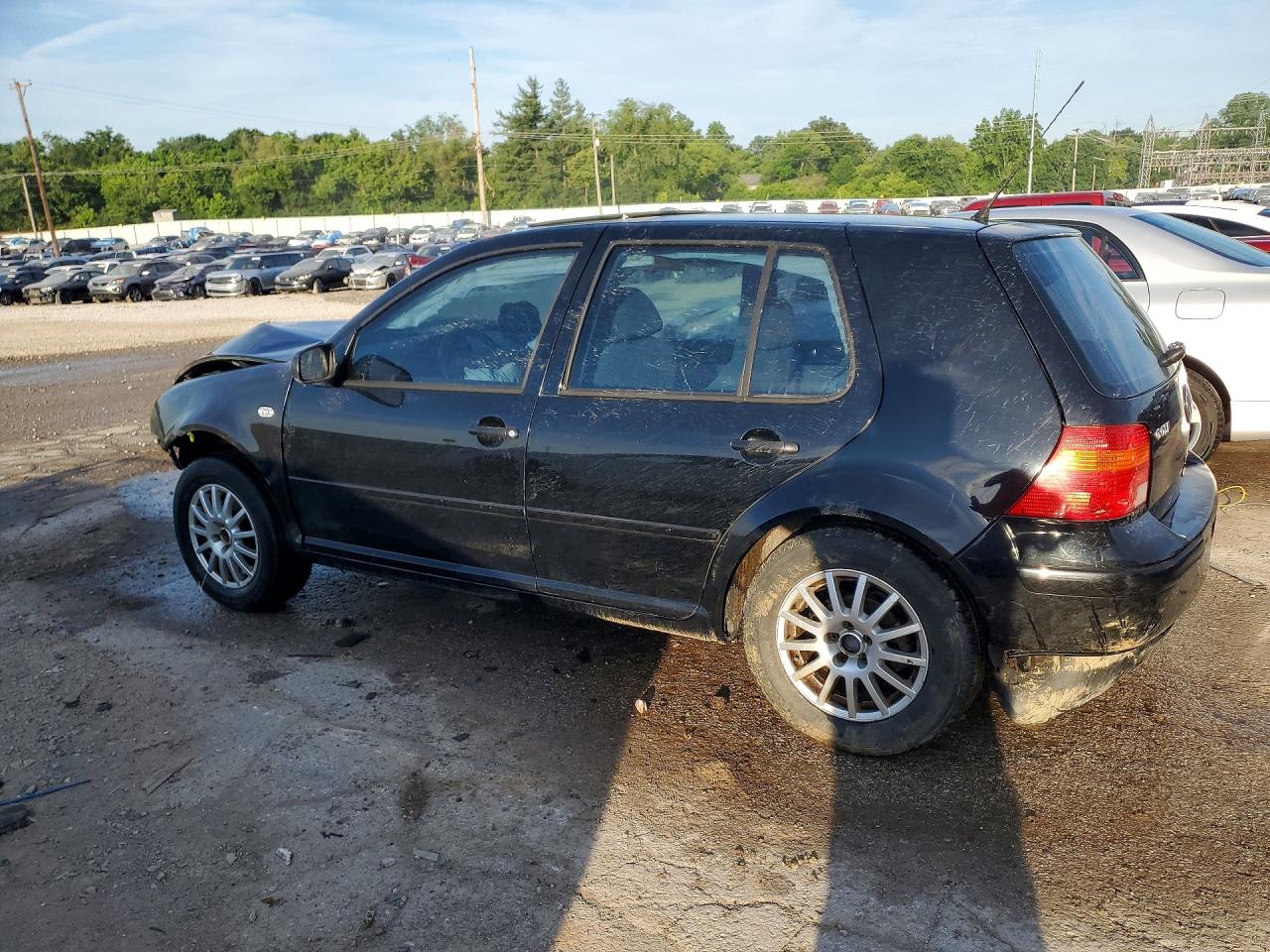 2003 Volkswagen Golf Gls Black vin: 9BWGK61J934035562