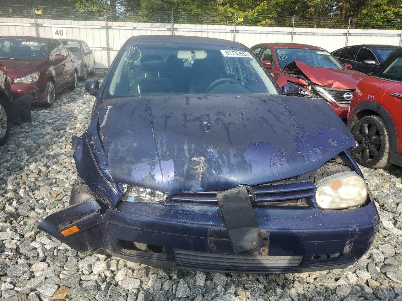 2003 Volkswagen Golf Gls Blue vin: 9BWGK61J934041121