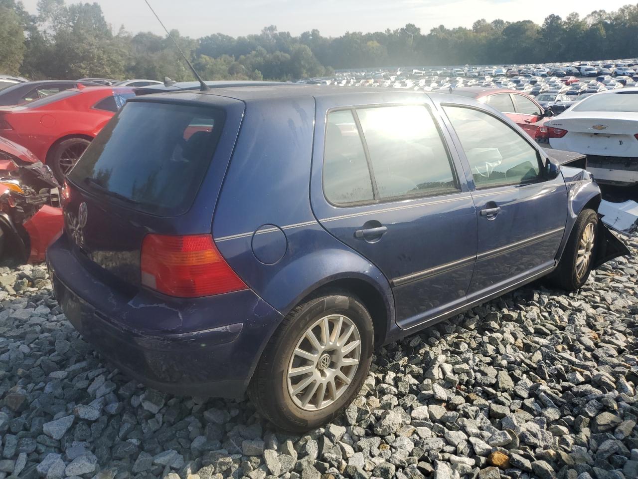 2003 Volkswagen Golf Gls Blue vin: 9BWGK61J934041121
