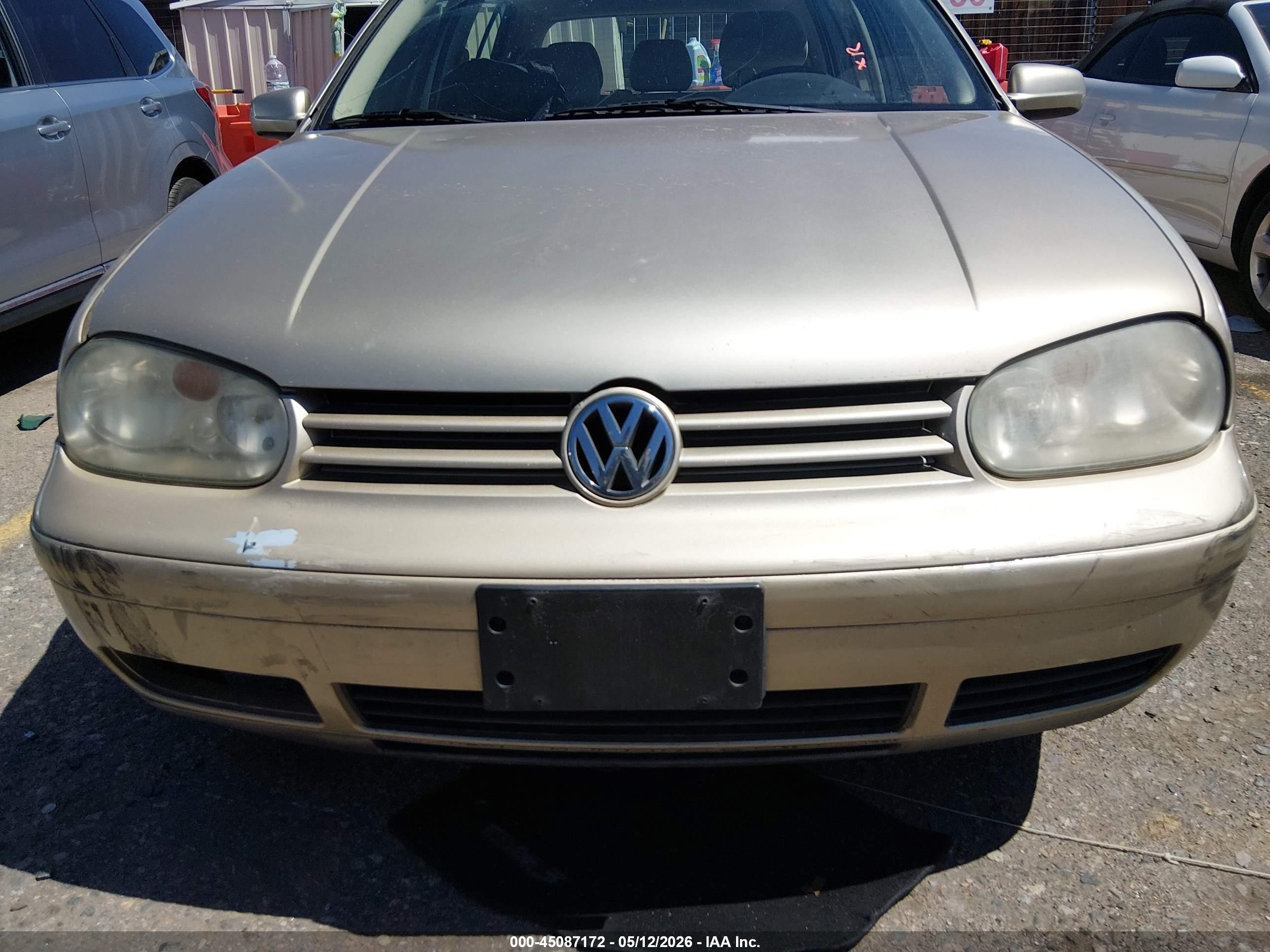 2003 Volkswagen Golf Gls 2.0l Золотой vin: 9BWGK61JX34004207
