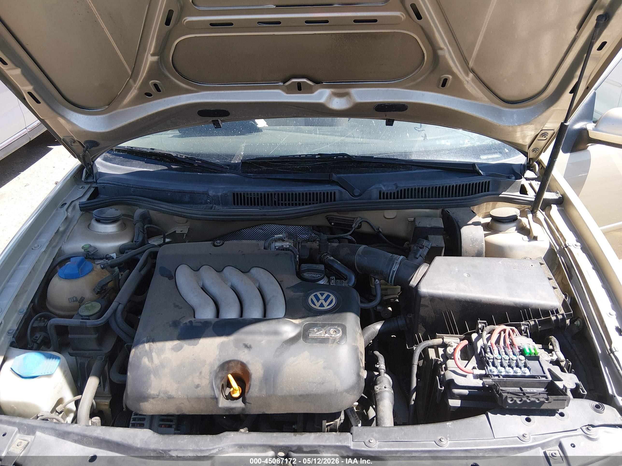 2003 Volkswagen Golf Gls 2.0l Золотой vin: 9BWGK61JX34004207