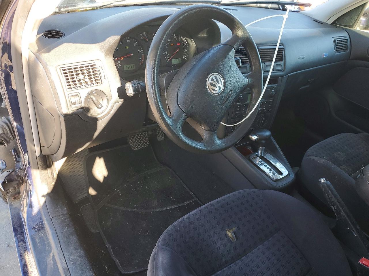 2003 Volkswagen Golf Gls Blue vin: 9BWGK61JX34026420