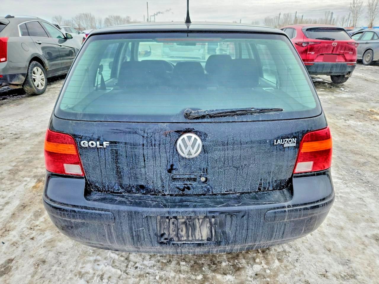 2004 Volkswagen Golf Gls Black vin: 9BWGL21J044039362
