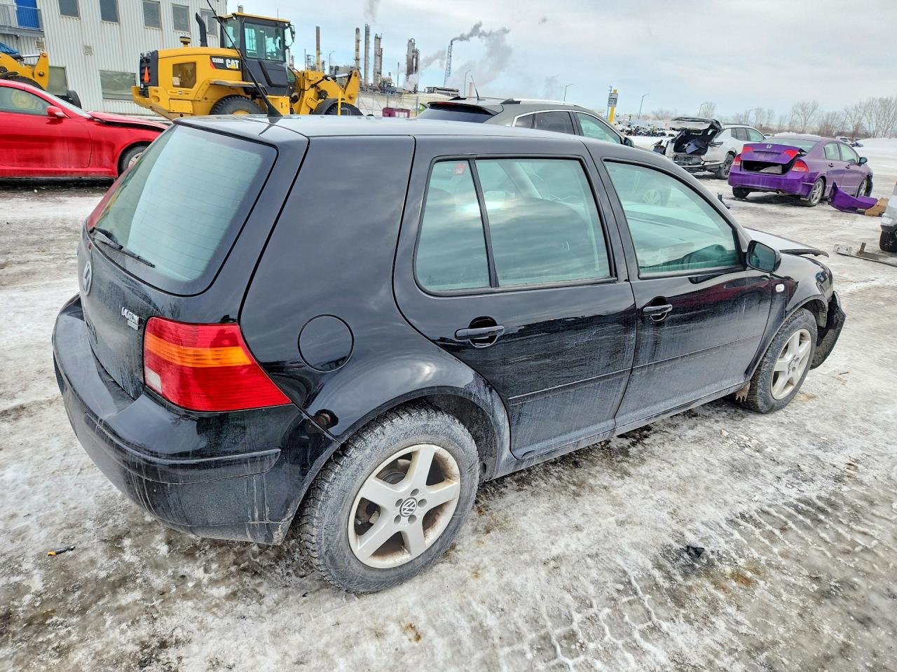 2004 Volkswagen Golf Gls Black vin: 9BWGL21J044039362