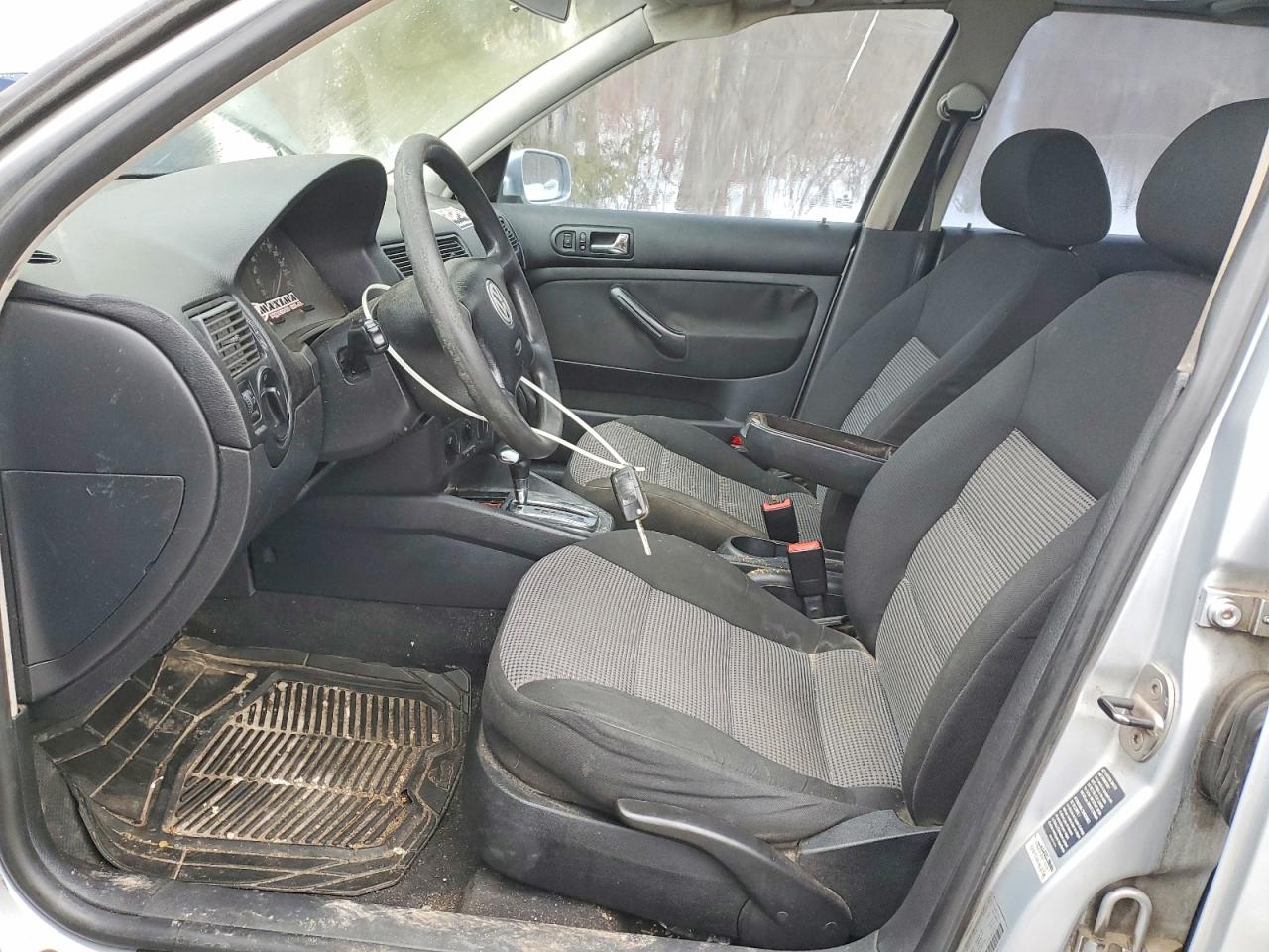 2004 Volkswagen Golf Gls Silver vin: 9BWGL21J944028943
