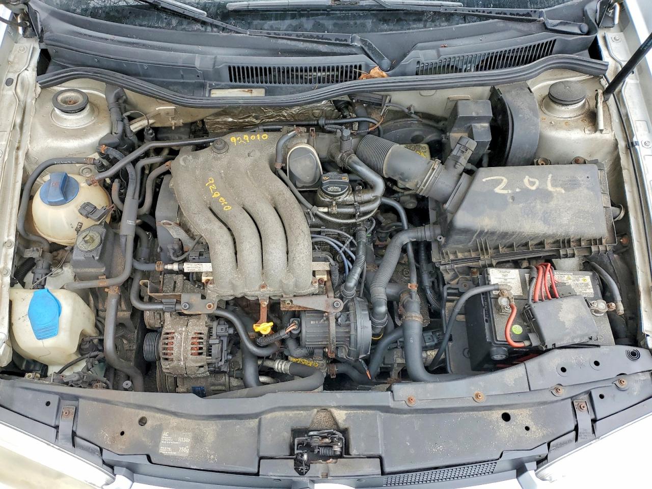 2004 Volkswagen Golf Gls Silver vin: 9BWGL21J944028943