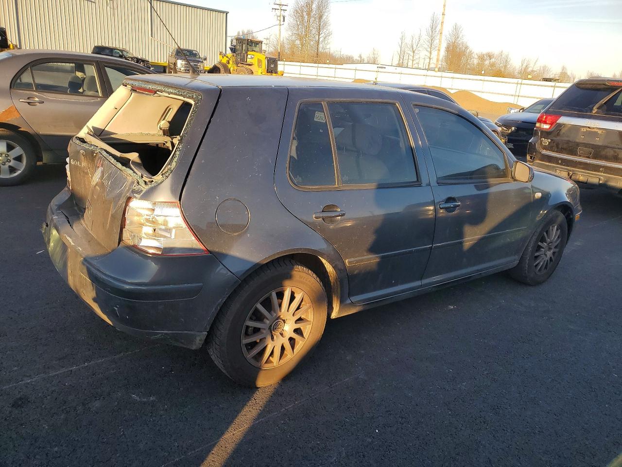 2004 Volkswagen Golf Gls Blue vin: 9BWGL61J044004358