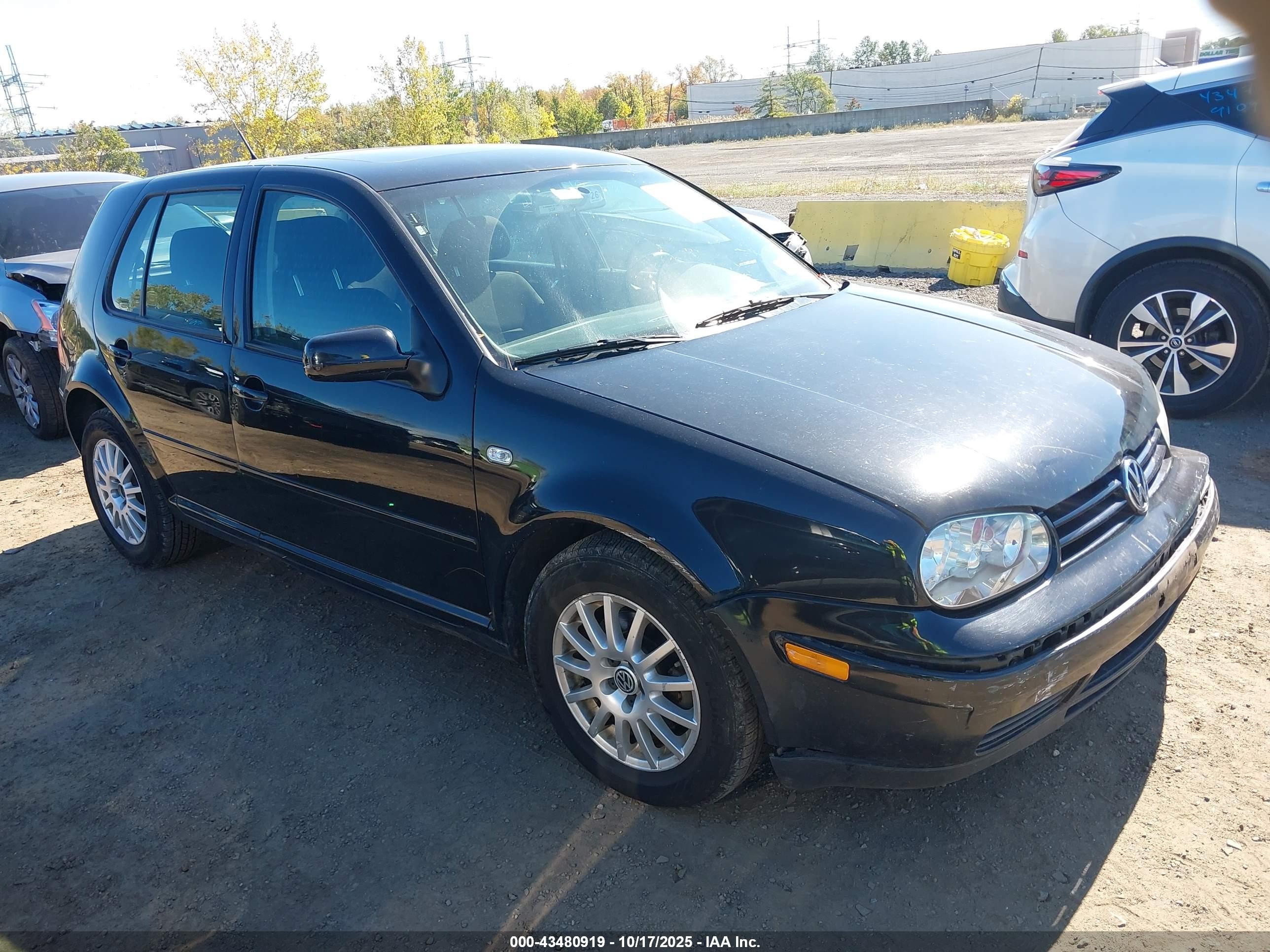 2004 Volkswagen Golf Gls 2.0l Черный vin: 9BWGL61J044005154