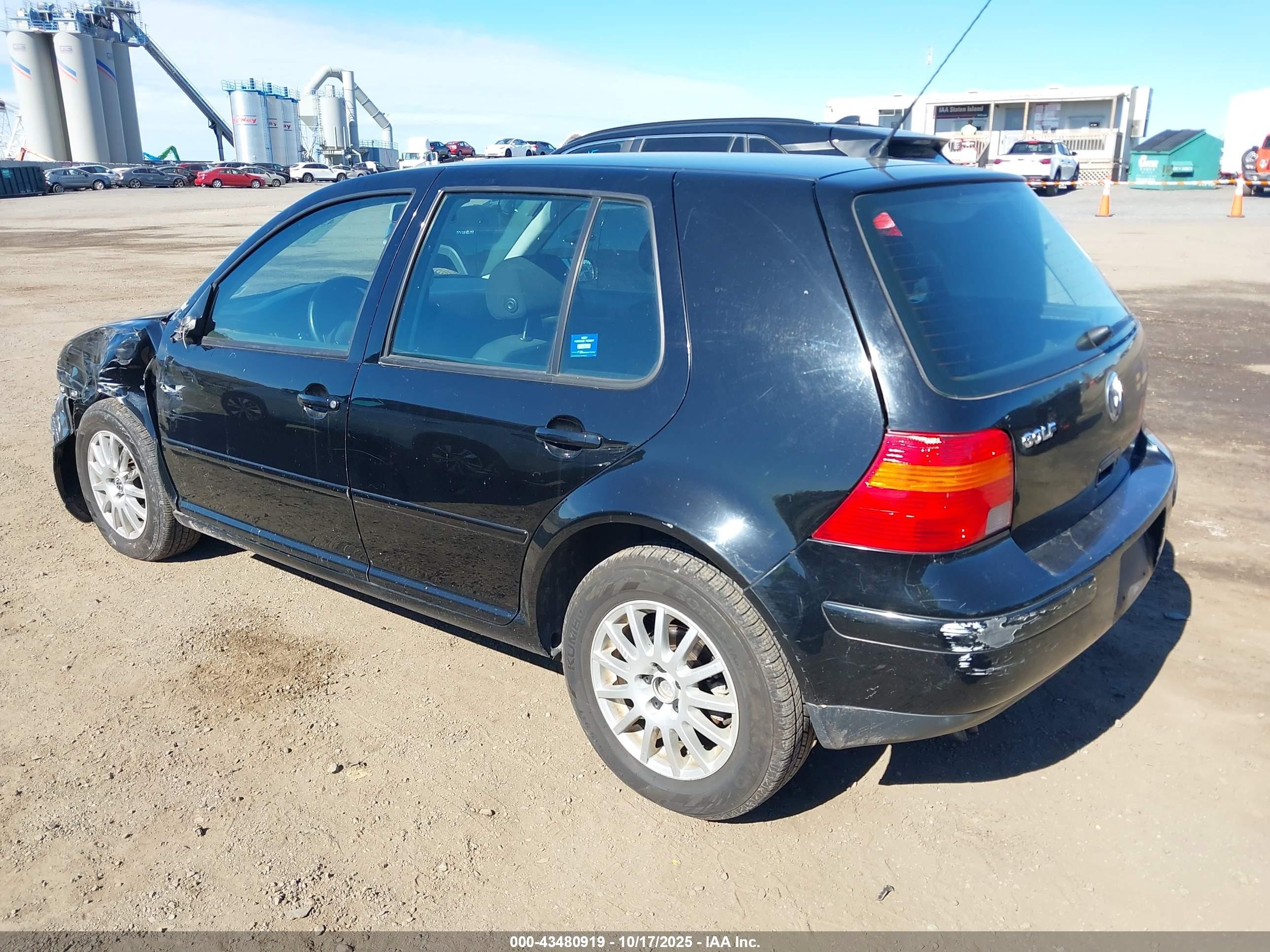 2004 Volkswagen Golf Gls 2.0l Черный vin: 9BWGL61J044005154