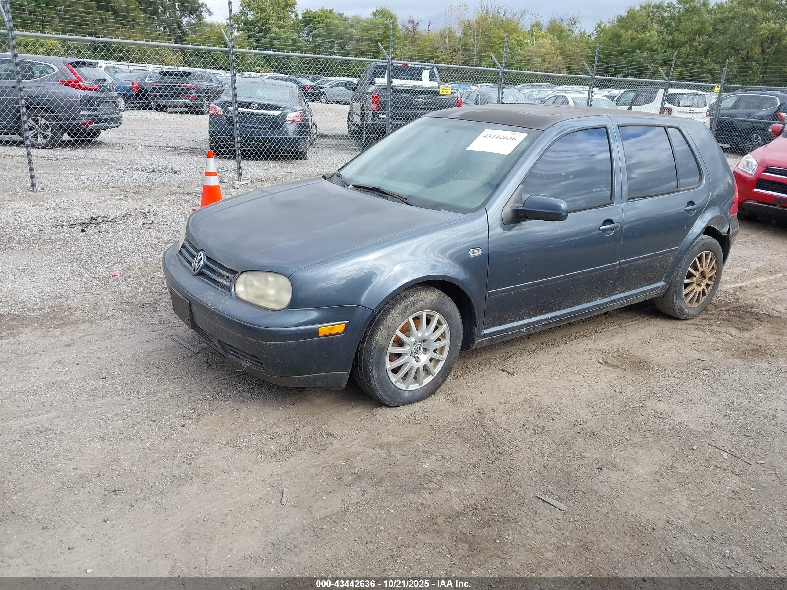 2004 Volkswagen Golf Gls 2.0l Navy vin: 9BWGL61J044007230