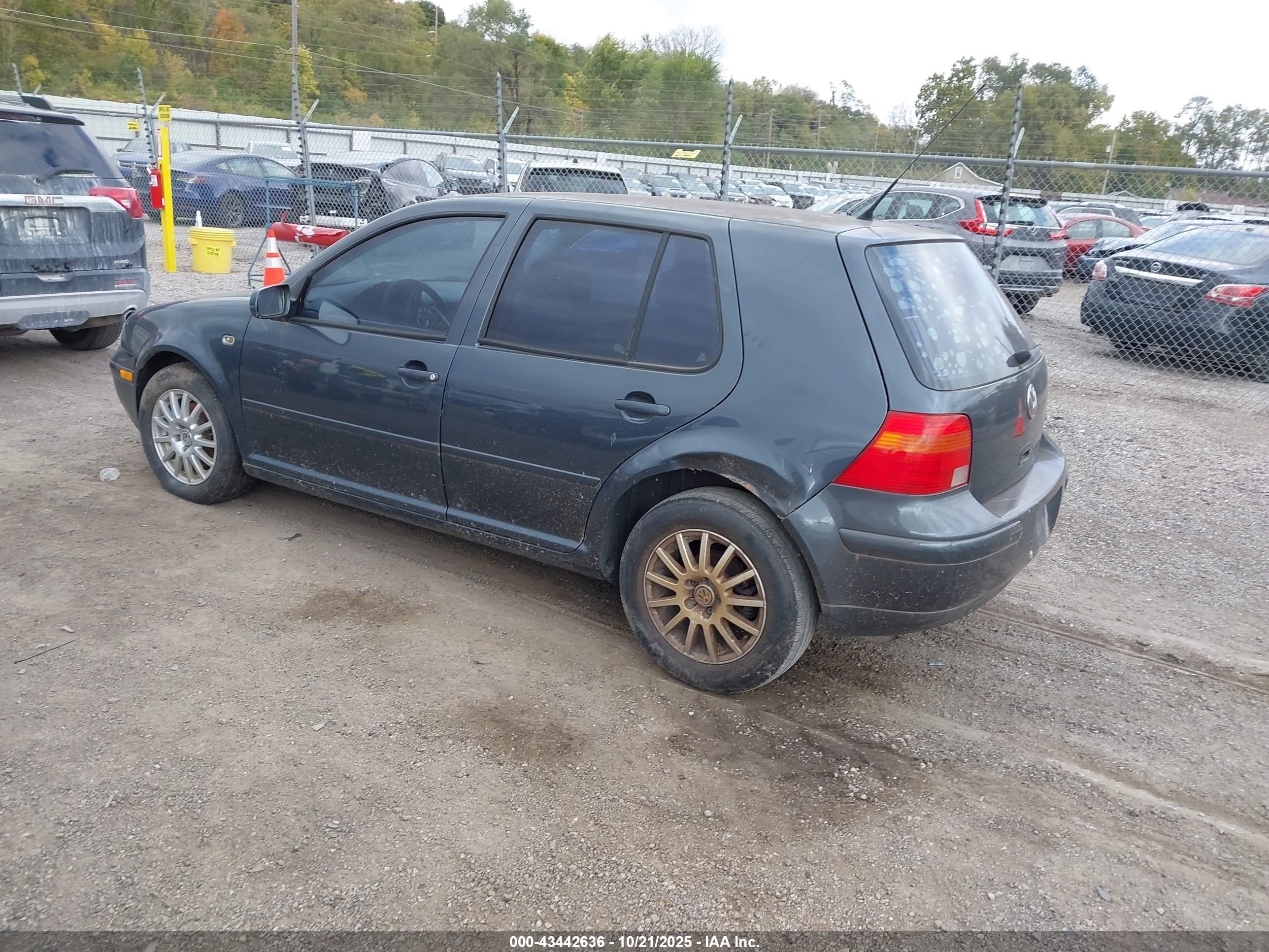 2004 Volkswagen Golf Gls 2.0l Navy vin: 9BWGL61J044007230