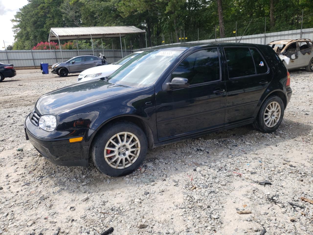 2004 Volkswagen Golf Gls Black vin: 9BWGL61J044009172