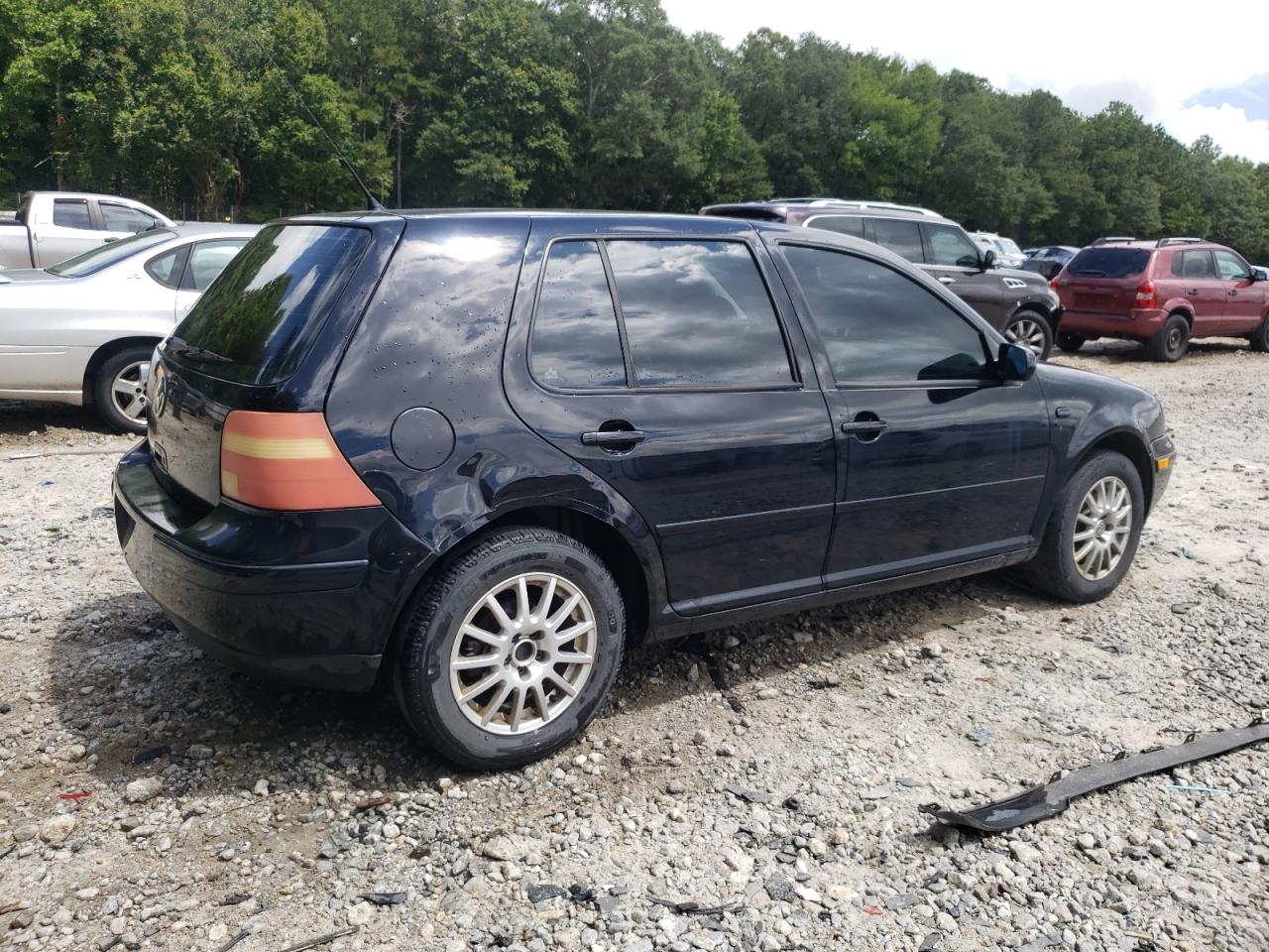 2004 Volkswagen Golf Gls Black vin: 9BWGL61J044009172