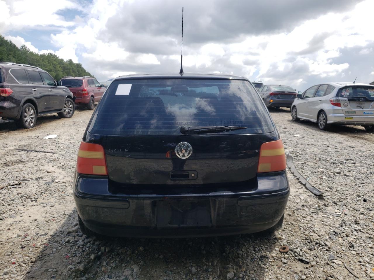 2004 Volkswagen Golf Gls Black vin: 9BWGL61J044009172
