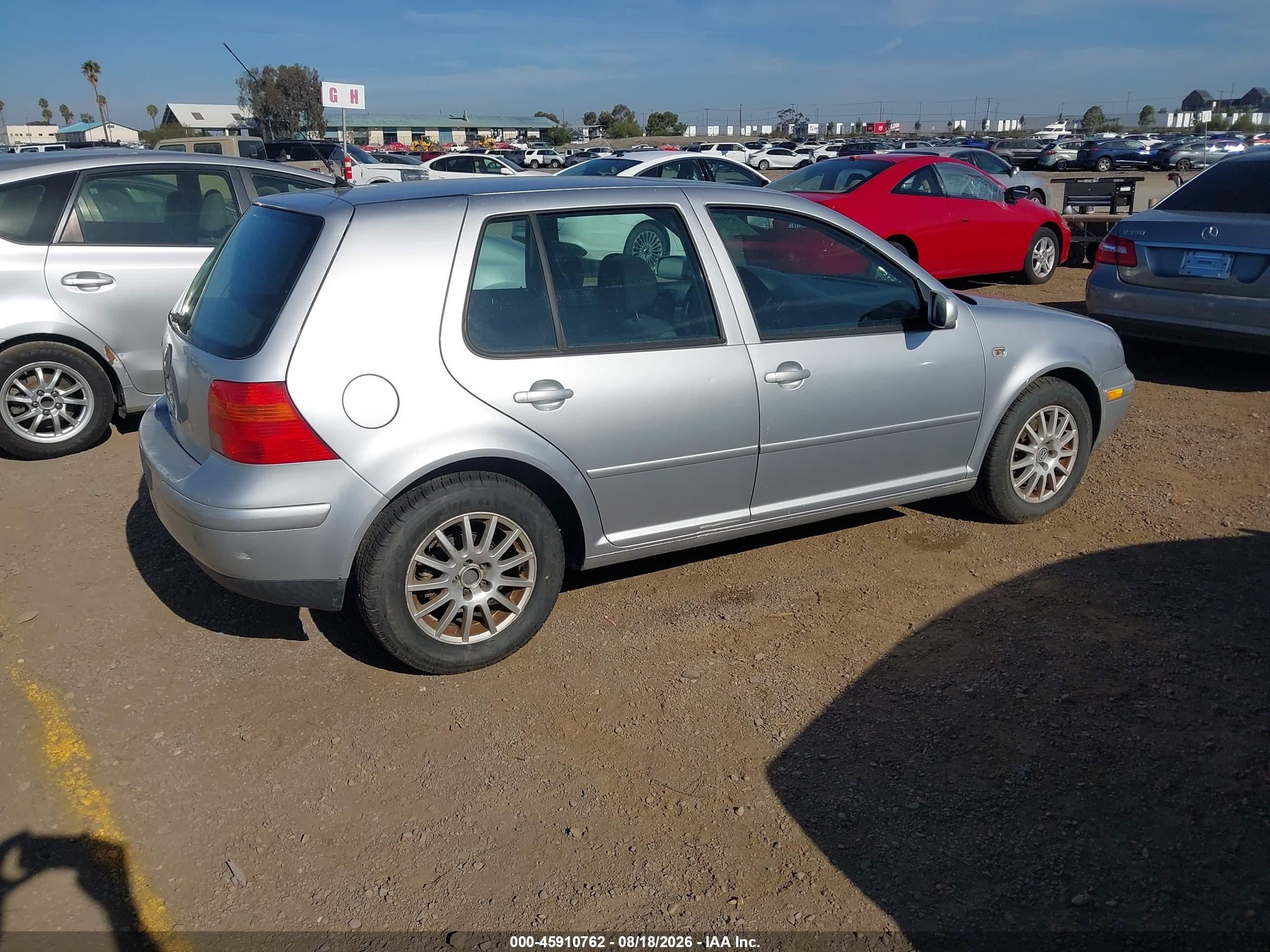 2005 Volkswagen Golf Gls 2.0l Серебряный vin: 9BWGL61J154022837