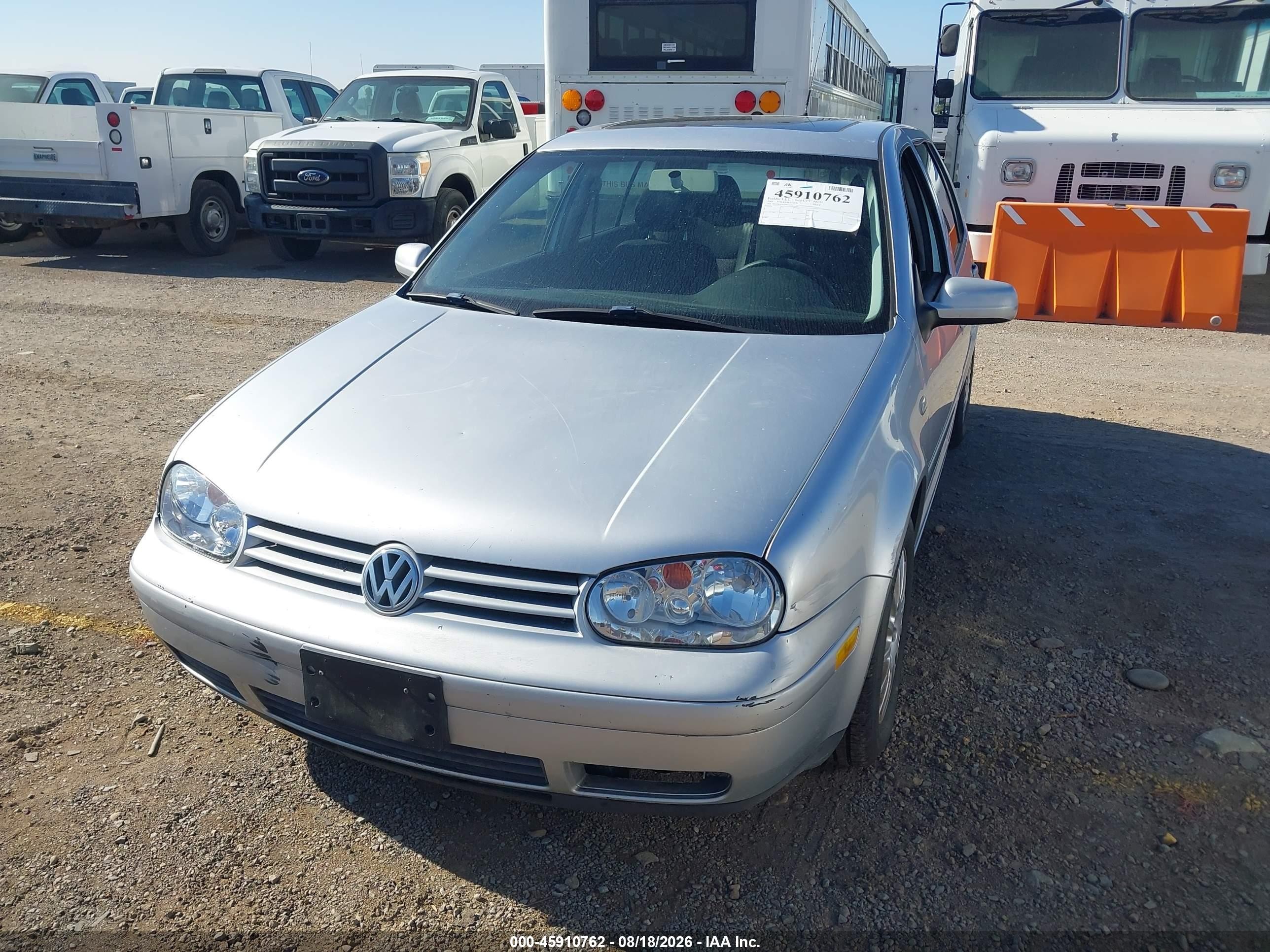 2005 Volkswagen Golf Gls 2.0l Серебряный vin: 9BWGL61J154022837