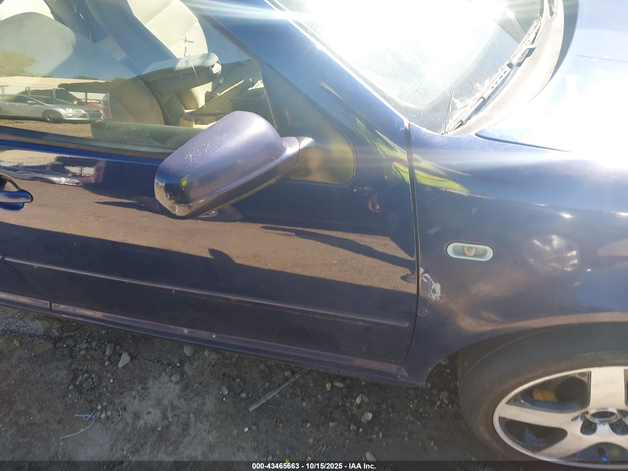 2004 Volkswagen Golf Gls 2.0l Blue vin: 9BWGL61J244002935