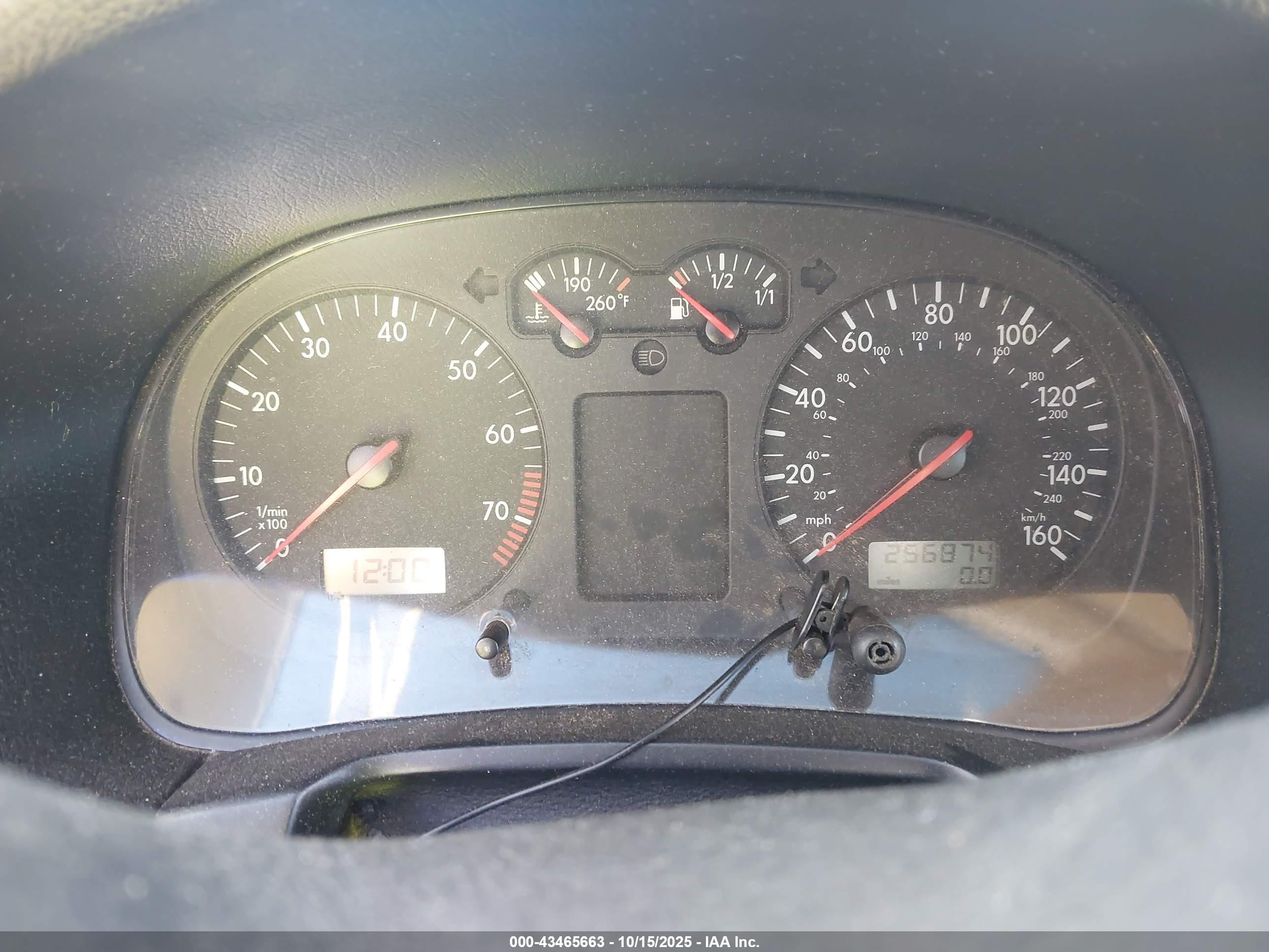 2004 Volkswagen Golf Gls 2.0l Blue vin: 9BWGL61J244002935