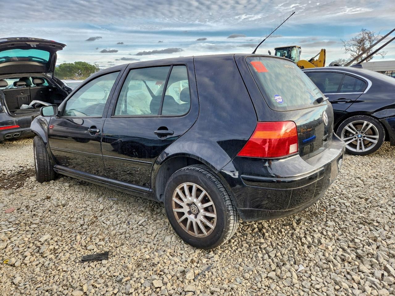 2005 Volkswagen Golf Gls Черный vin: 9BWGL61J254002760