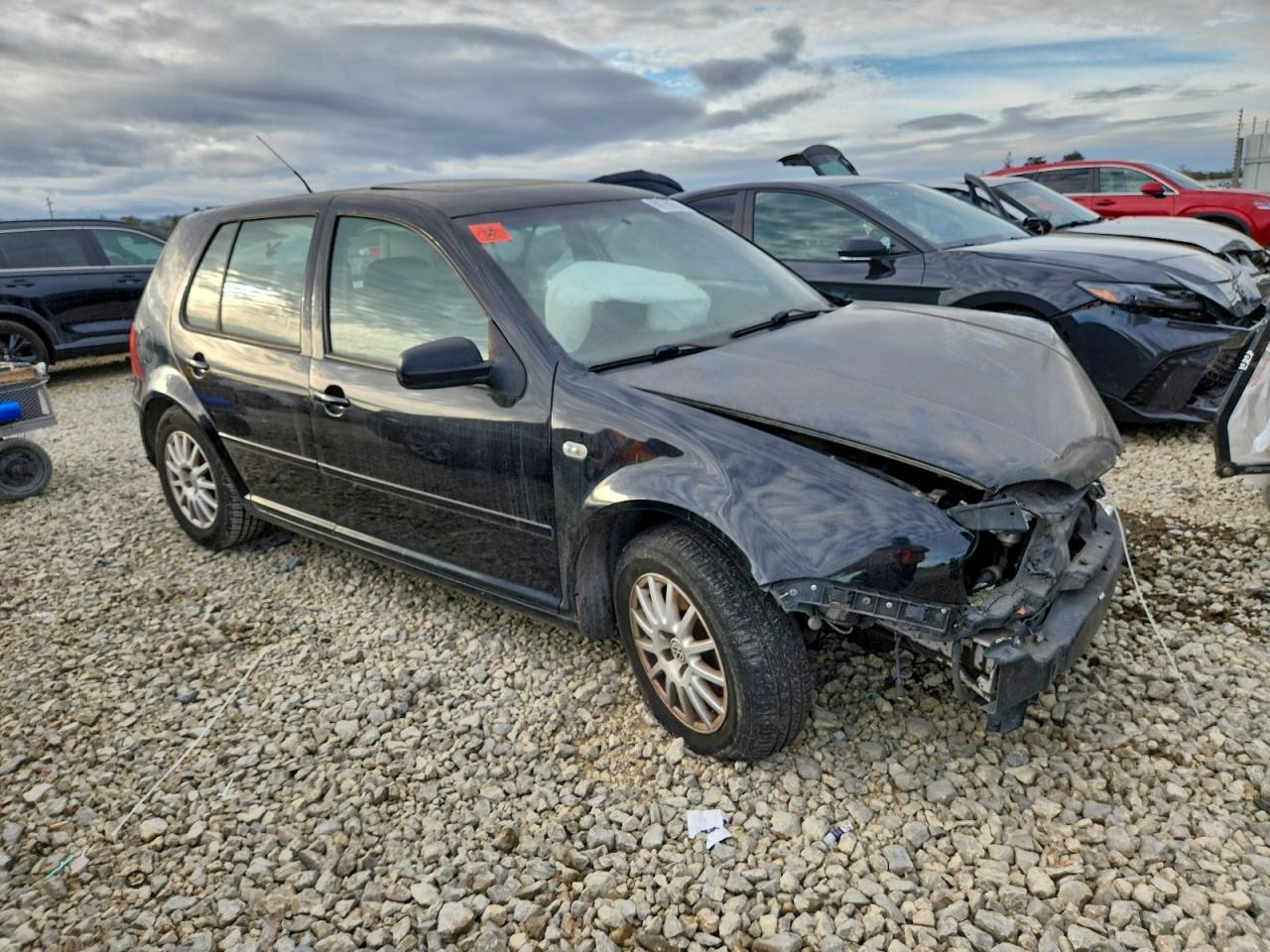 2005 Volkswagen Golf Gls Черный vin: 9BWGL61J254002760