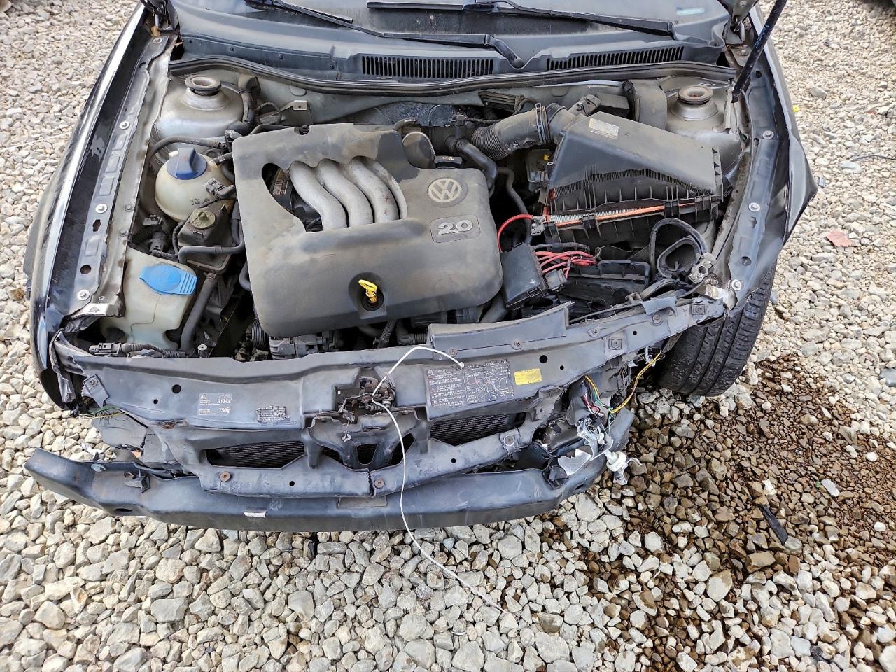 2005 Volkswagen Golf Gls Черный vin: 9BWGL61J254002760