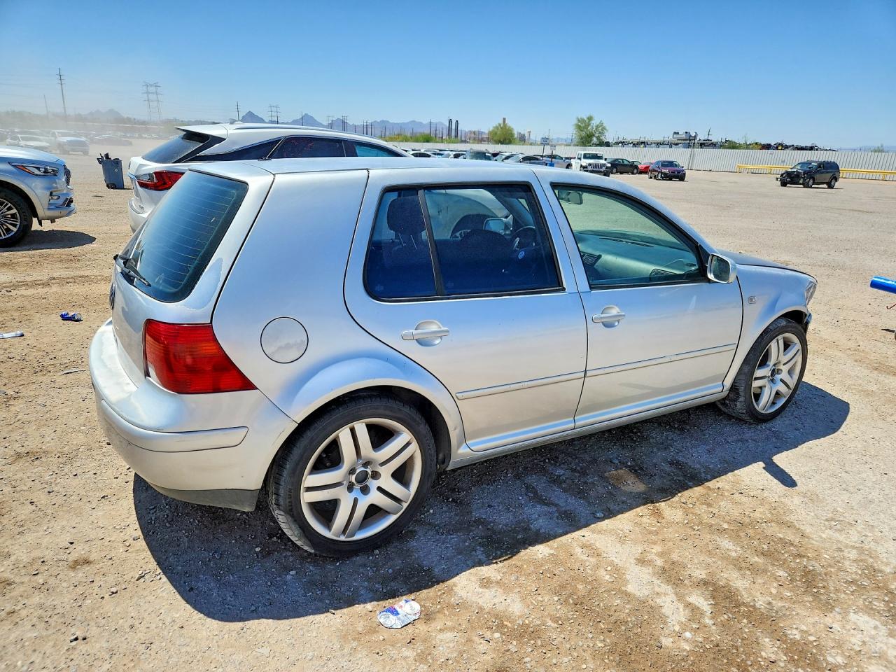2006 Volkswagen Golf Gls Gray vin: 9BWGL61J264012965