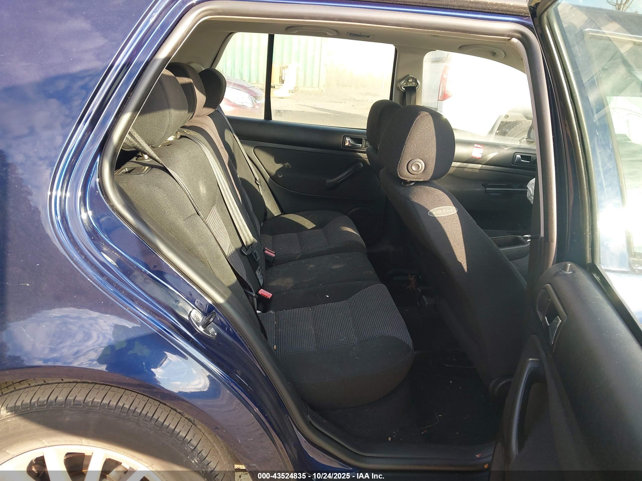 2004 Volkswagen Golf Gls 2.0l Blue vin: 9BWGL61J344004936